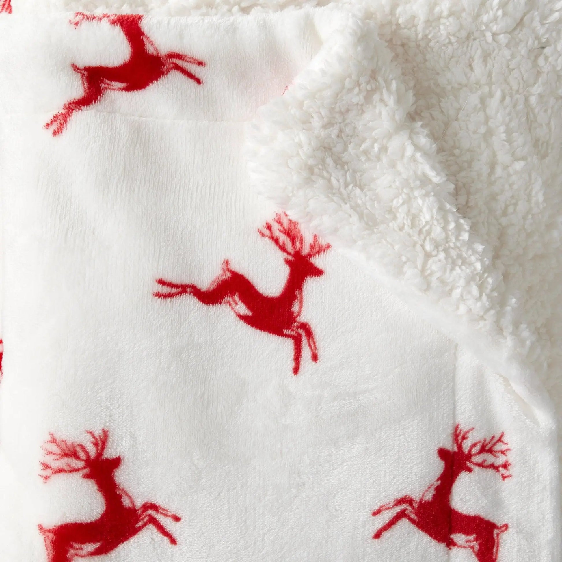 Sherpa Throw Blanket - Eve Collection from PriceLows™