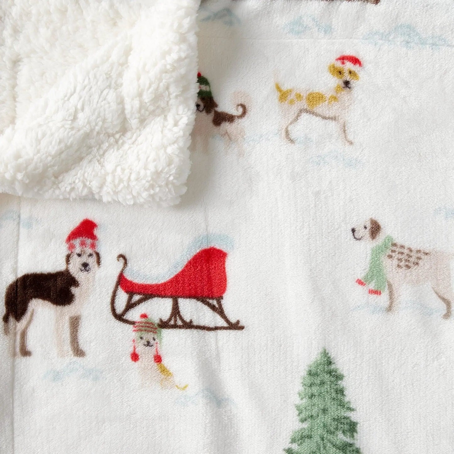 Sherpa Throw Blanket - Eve Collection from PriceLows™