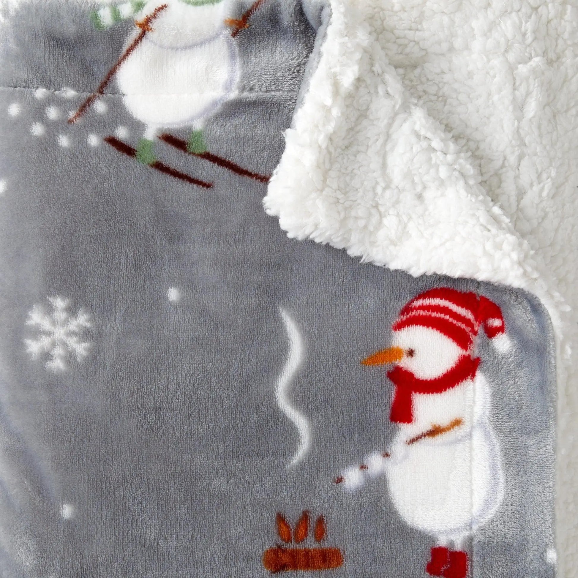 Sherpa Throw Blanket - Eve Collection from PriceLows™