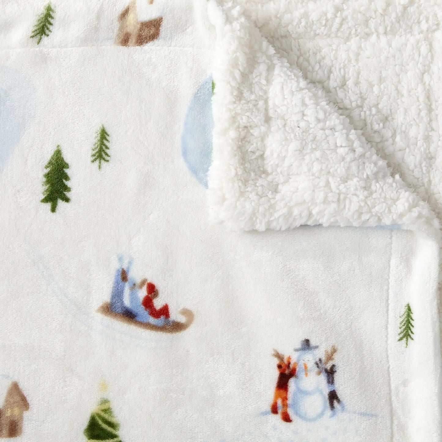 Sherpa Throw Blanket - Hudson Collection from PriceLows™