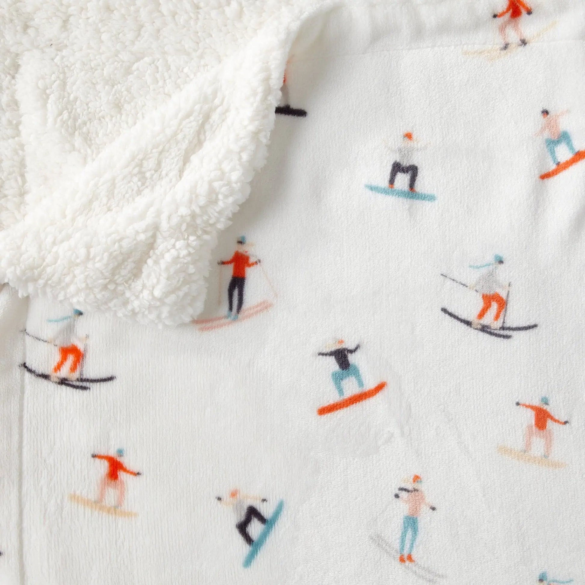 Sherpa Throw Blanket - Hudson Collection from PriceLows™
