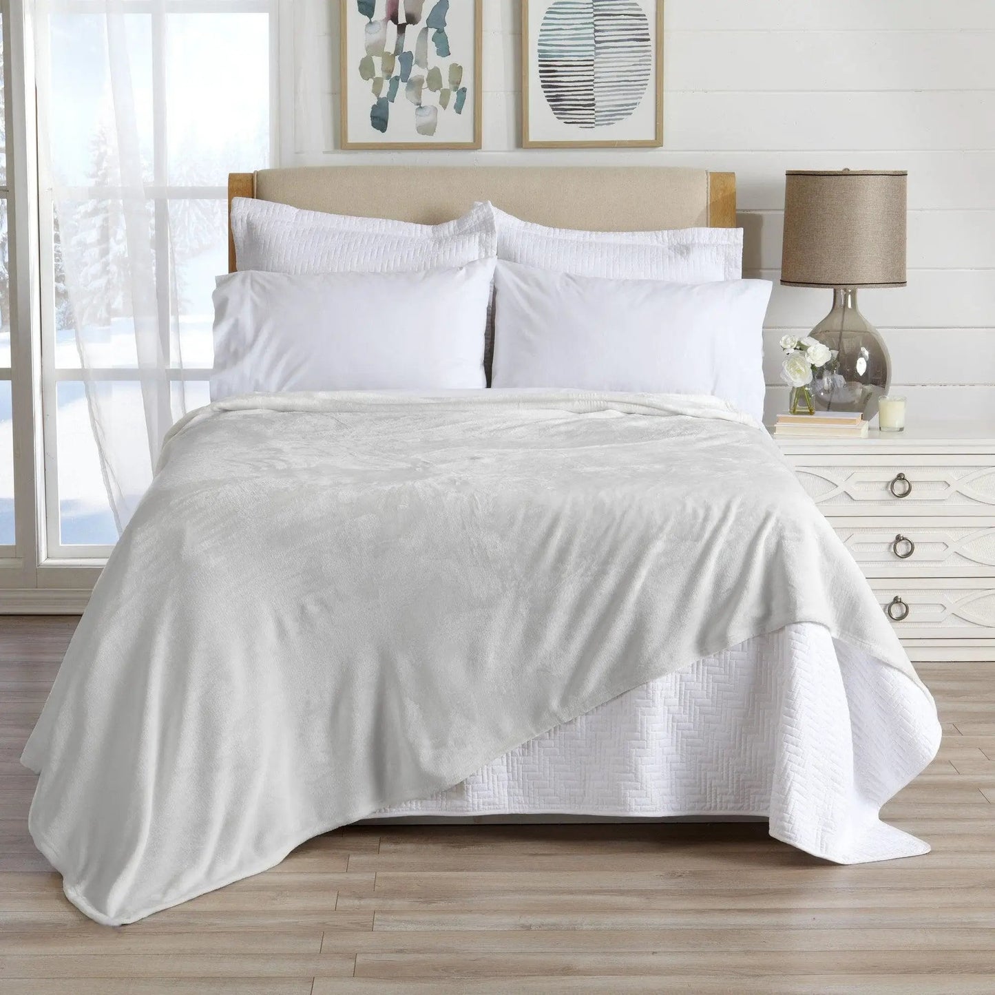 Velvet Plush Blanket - Avianna Collection from PriceLows™