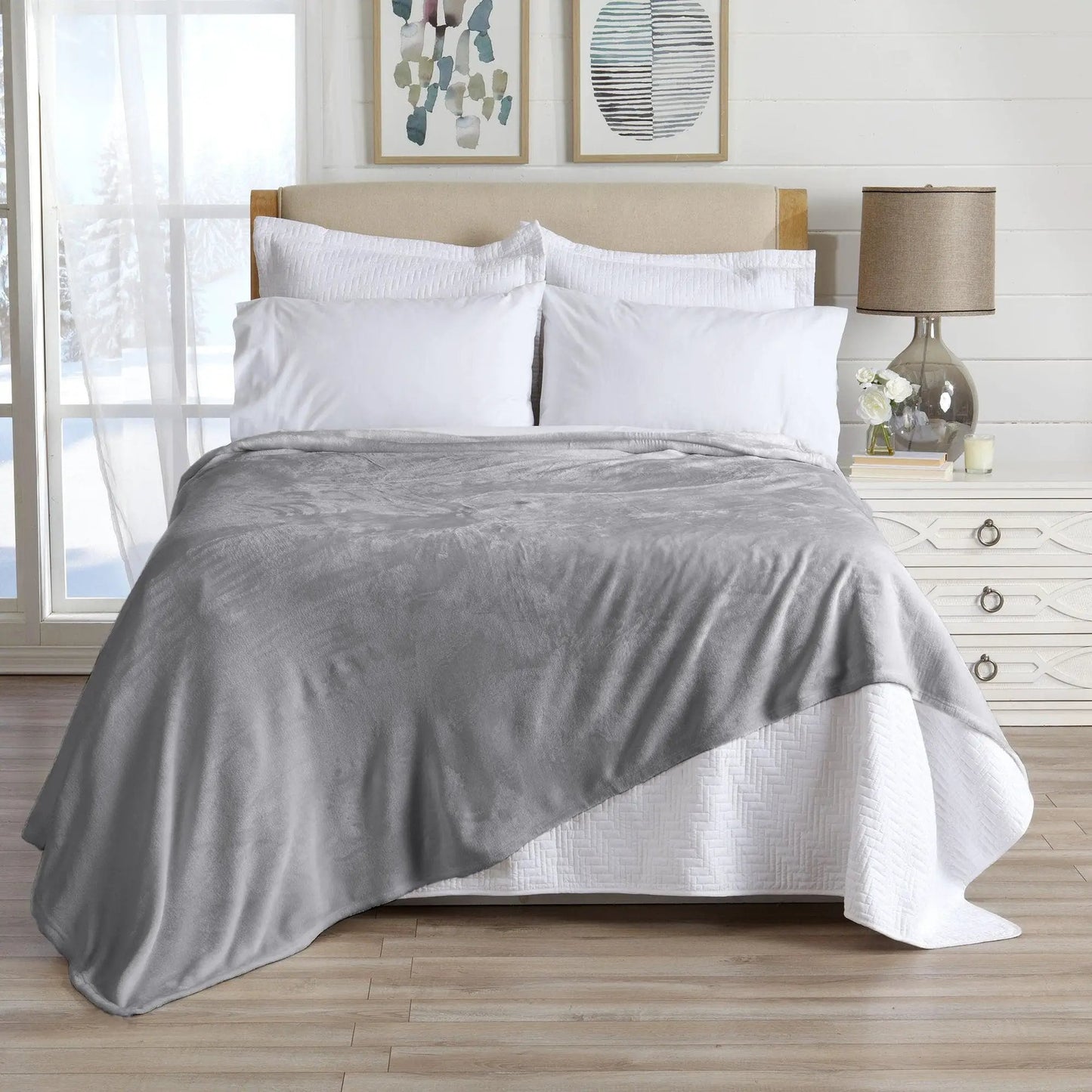 Velvet Plush Blanket - Avianna Collection from PriceLows™