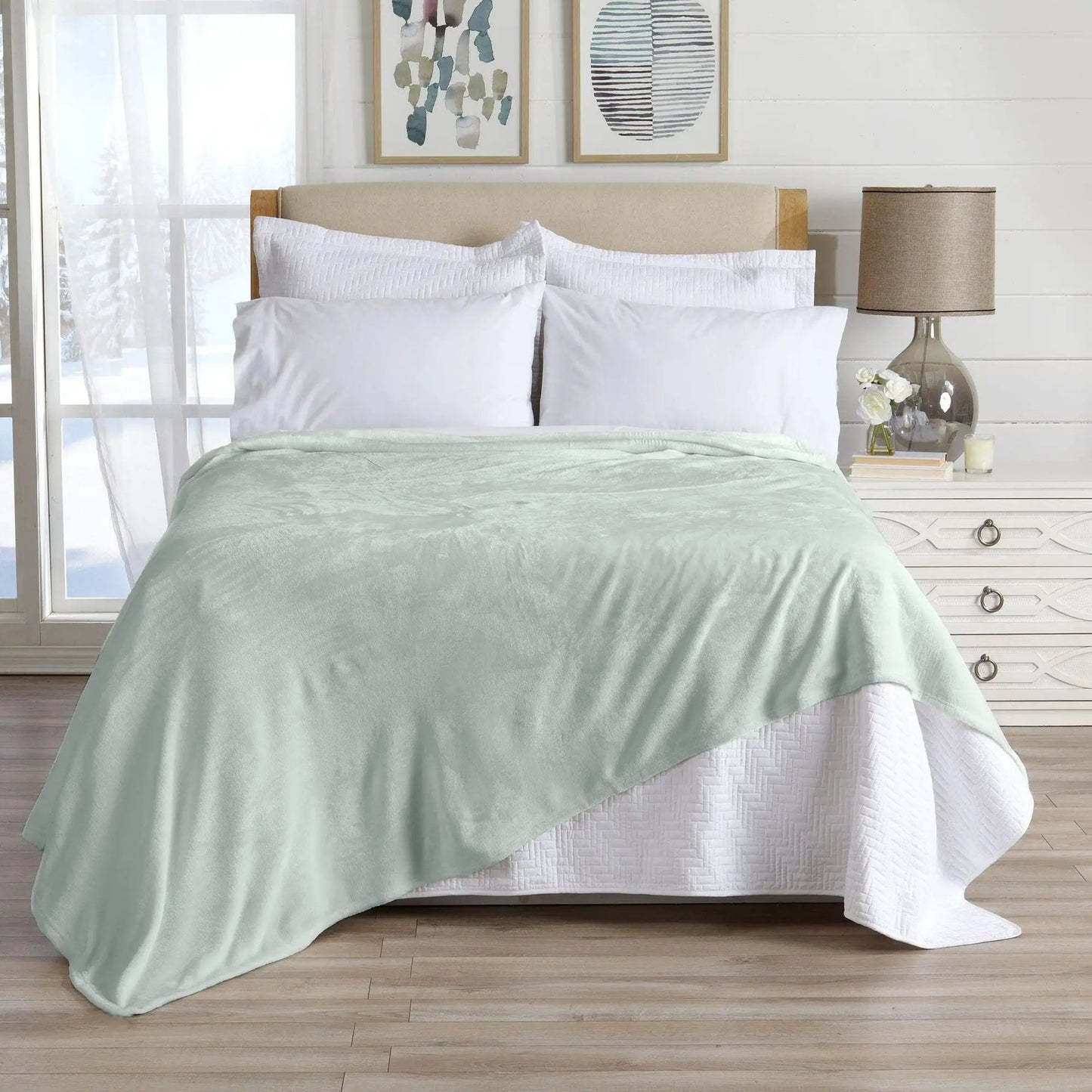 Velvet Plush Blanket - Avianna Collection from PriceLows™