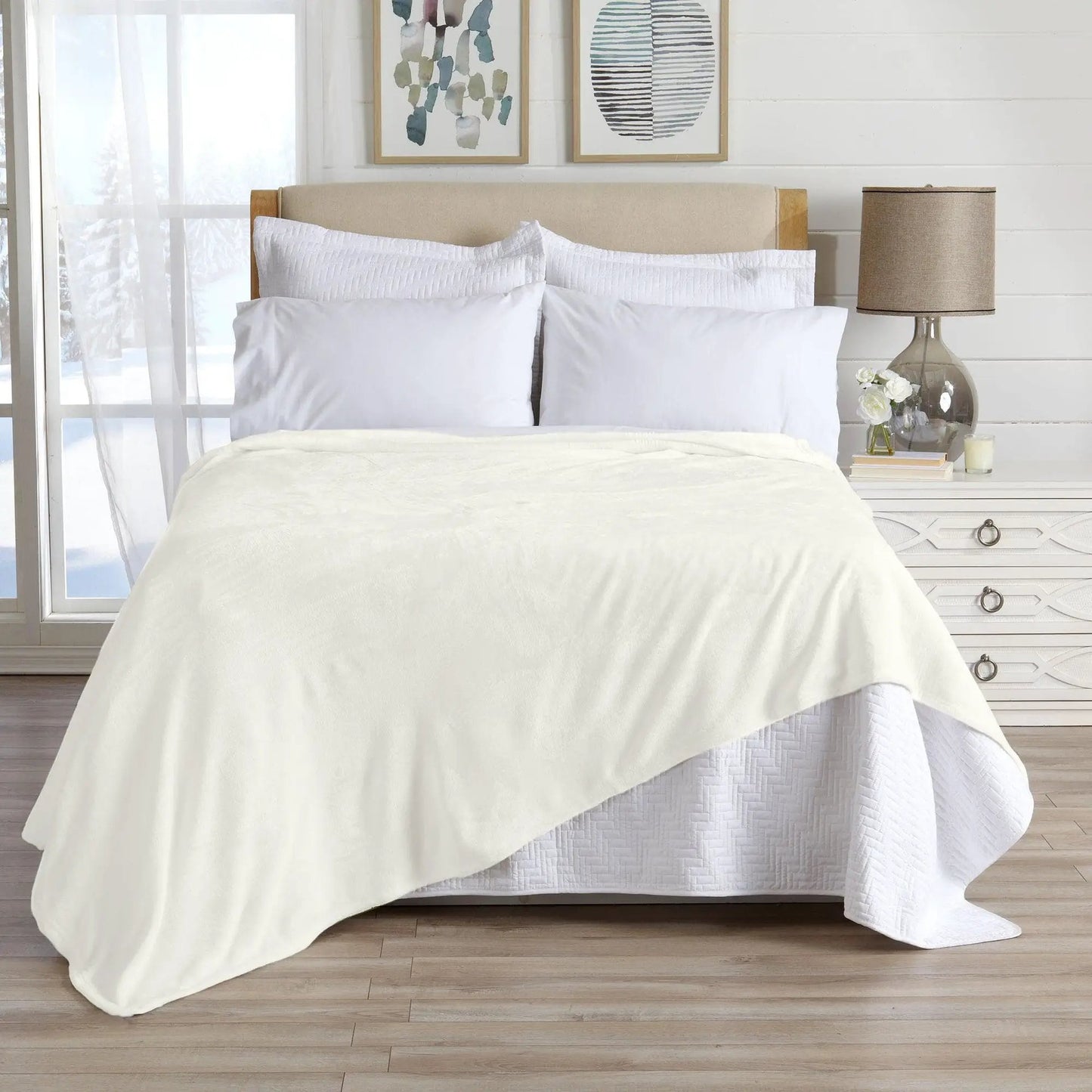 Velvet Plush Blanket - Avianna Collection from PriceLows™
