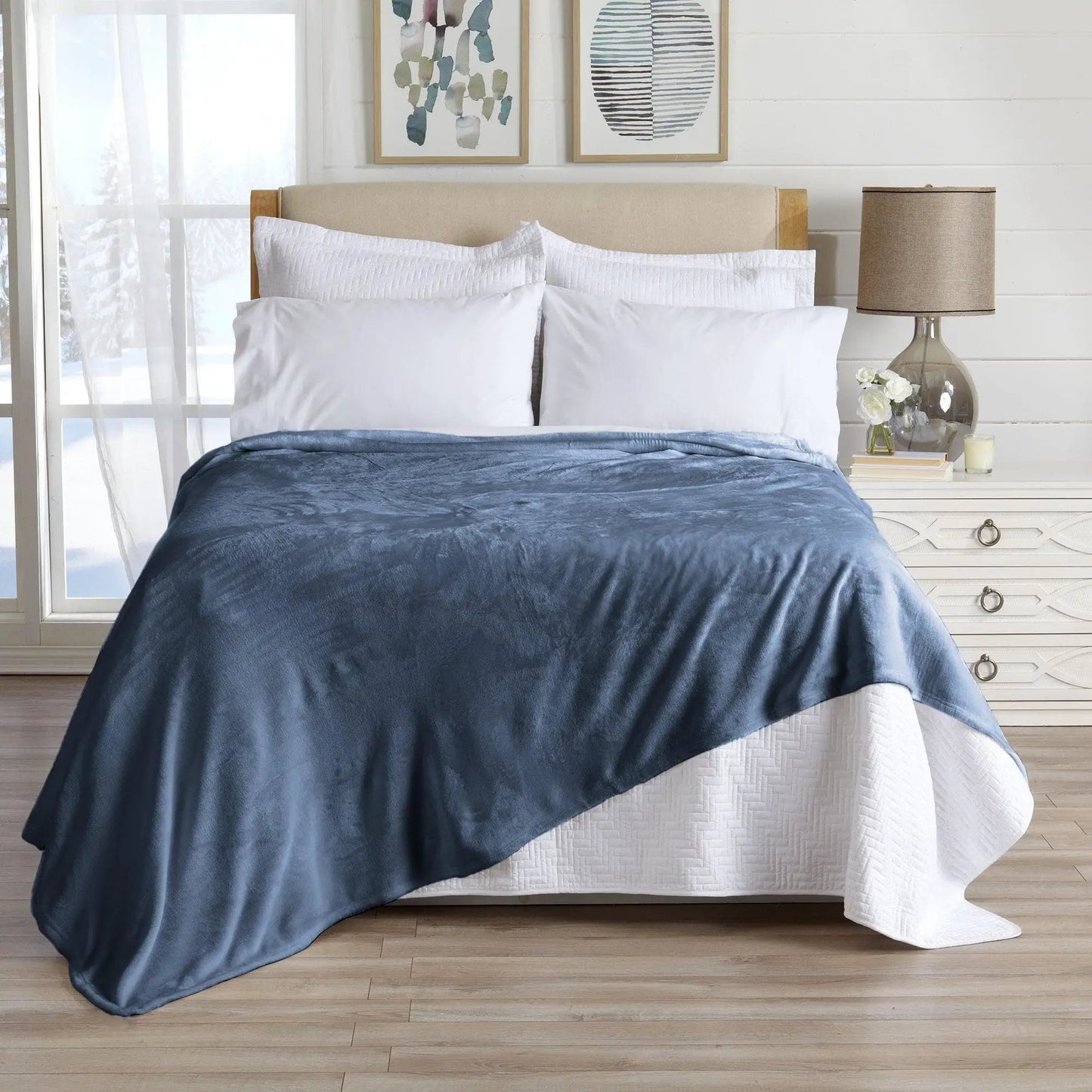 Velvet Plush Blanket - Avianna Collection from PriceLows™