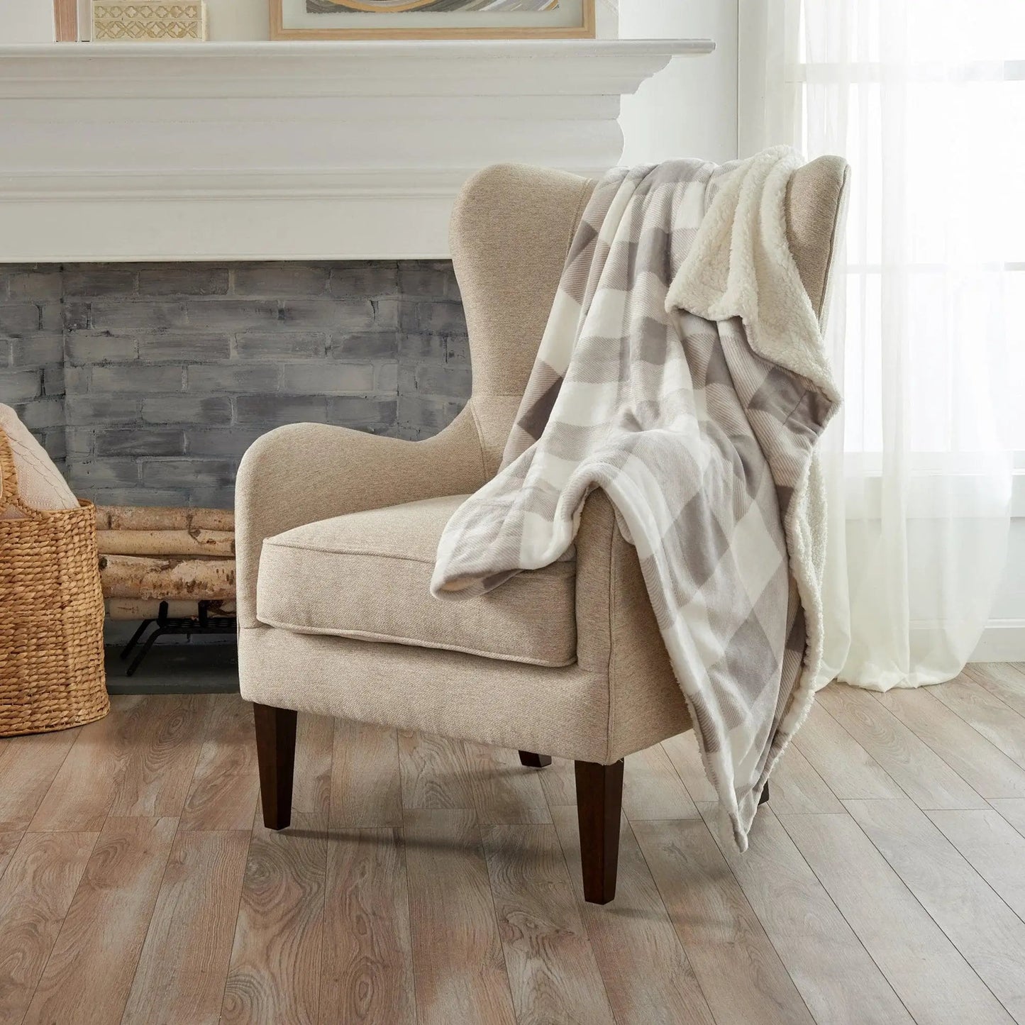Velvet Plush Sherpa Luxury Bed Blanket - Cielo Collection from PriceLows™