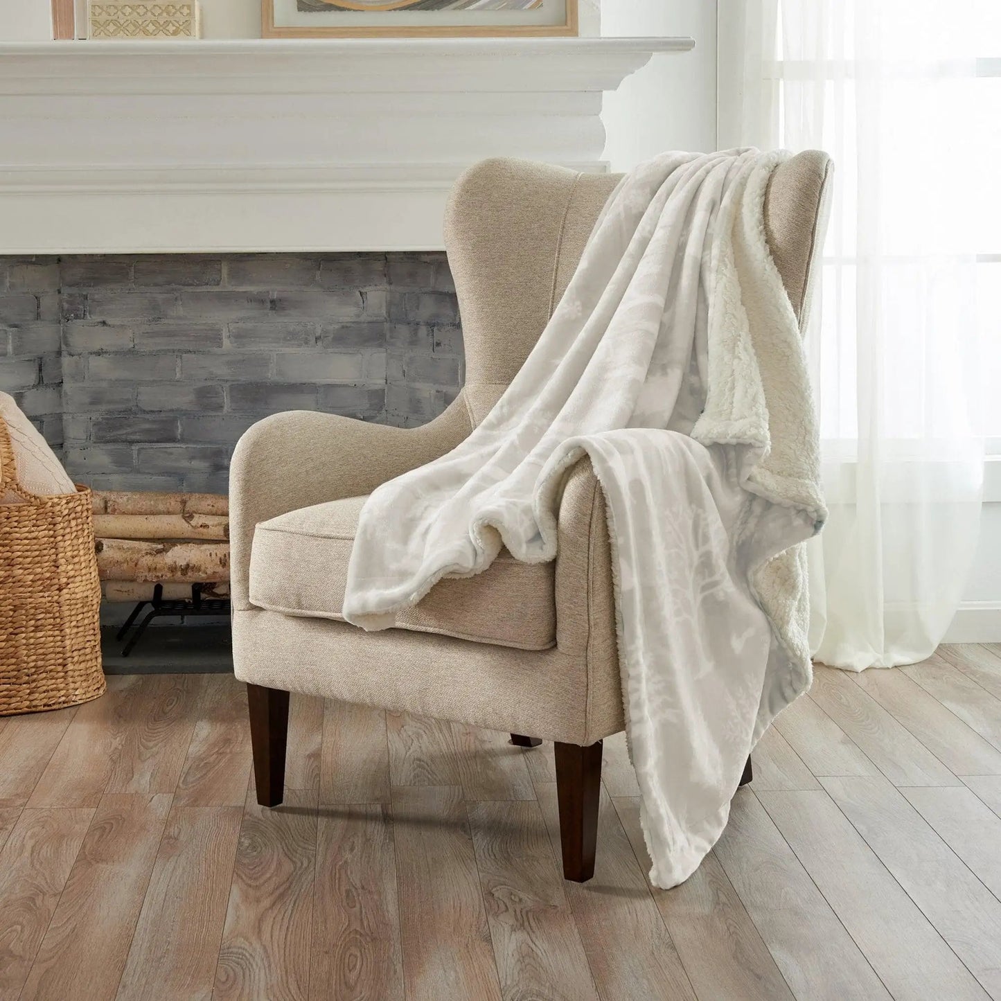 Velvet Plush Sherpa Luxury Bed Blanket - Cielo Collection from PriceLows™