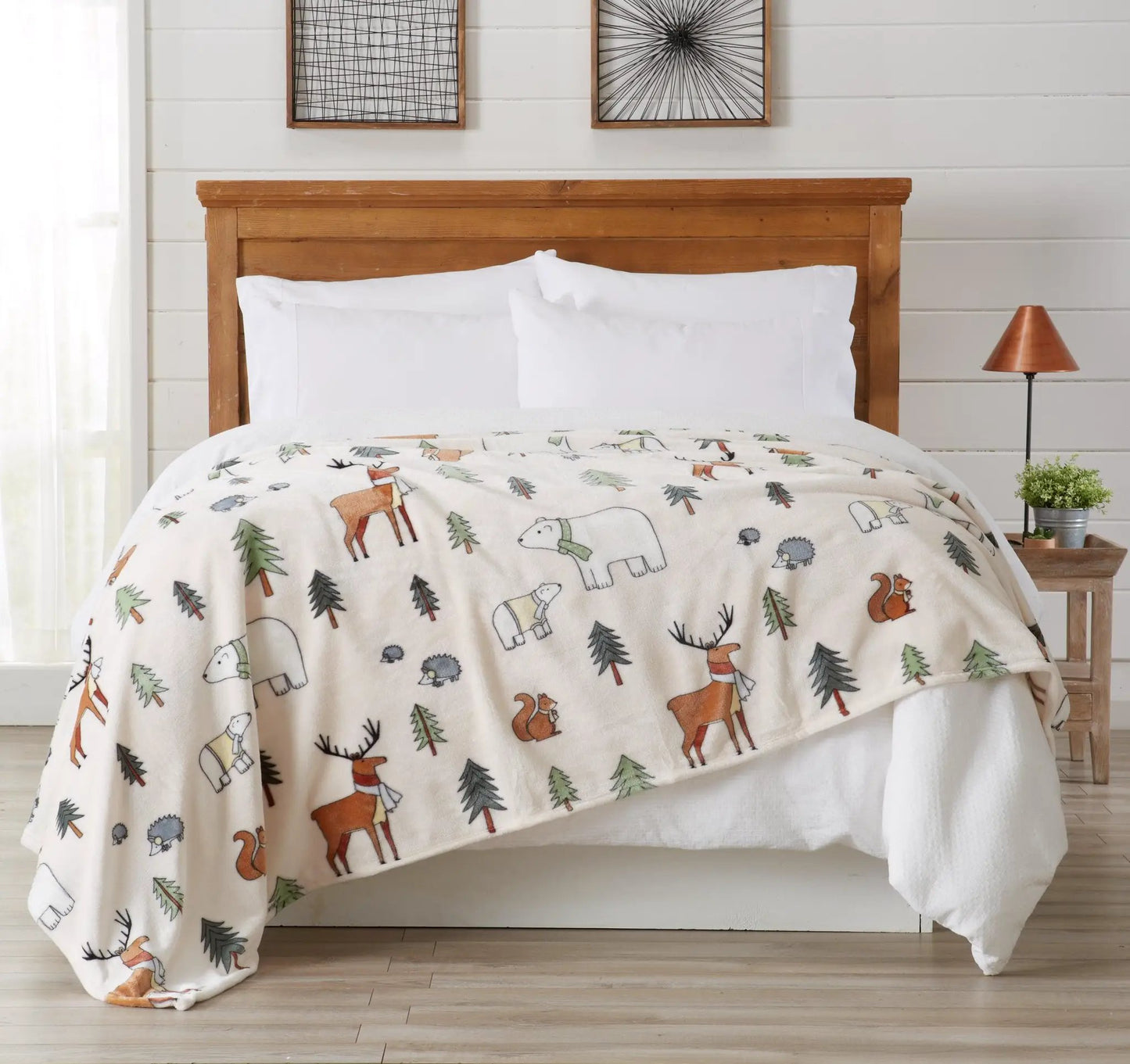 Velvet Throw Blanket - Pearl Collection from PriceLows™