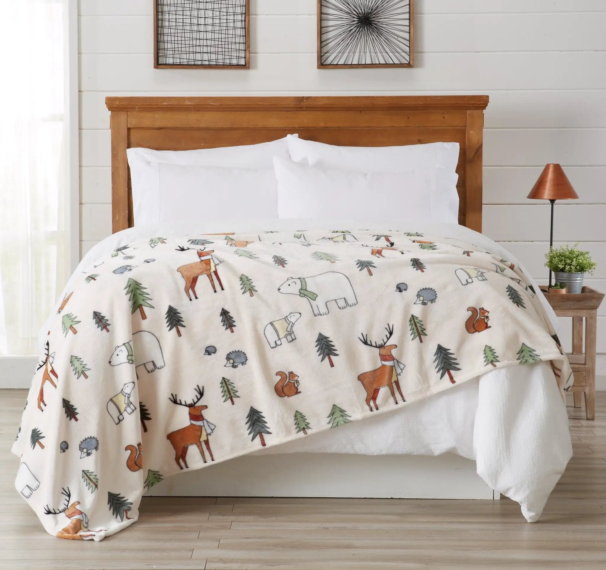 Velvet Throw Blanket - Pearl Collection from PriceLows™