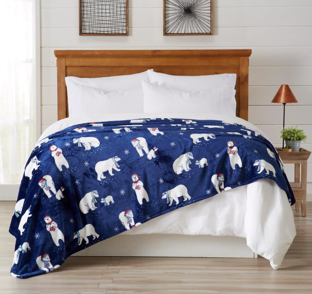 Velvet Throw Blanket - Pearl Collection from PriceLows™