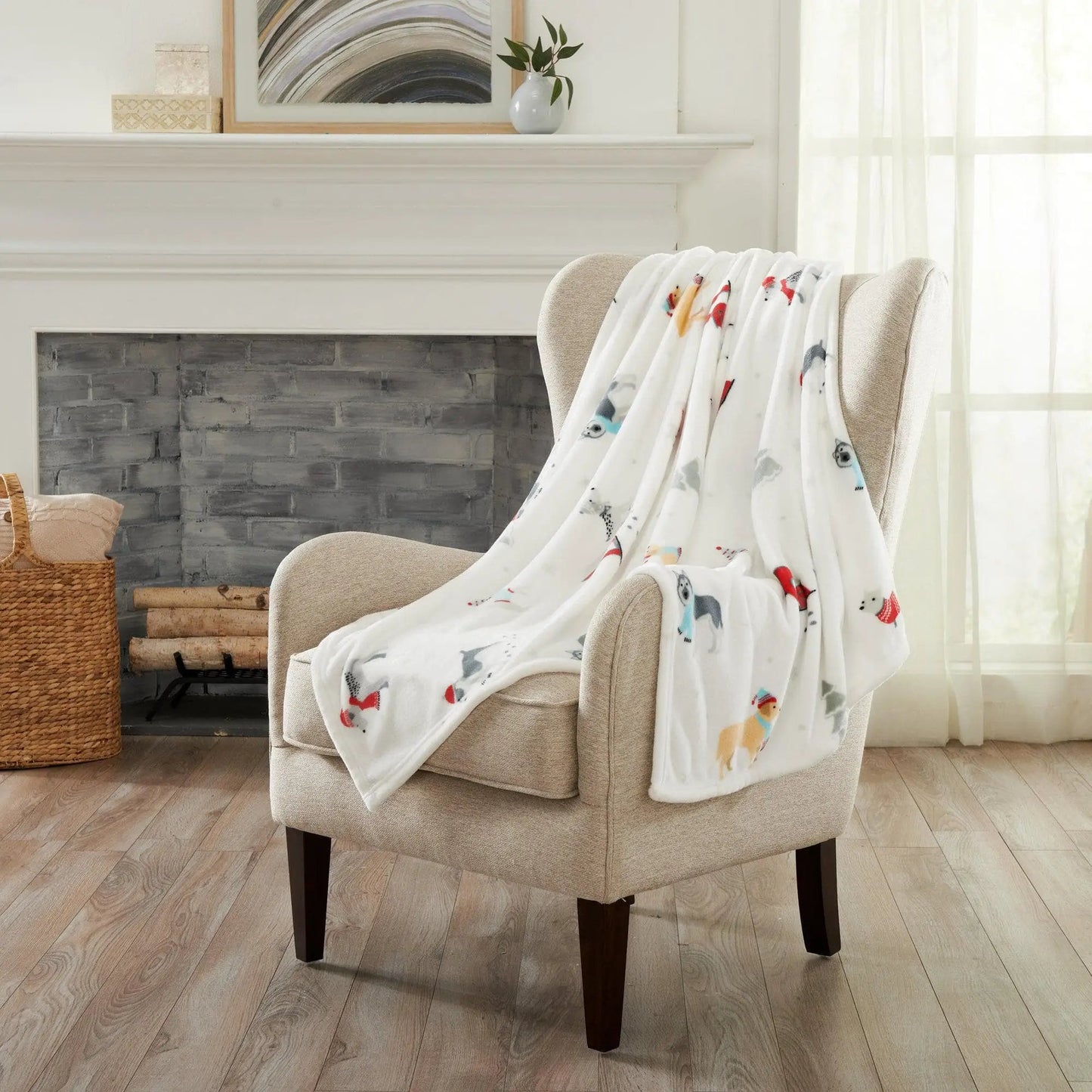 Velvet Throw Blanket - Pearl Collection from PriceLows™