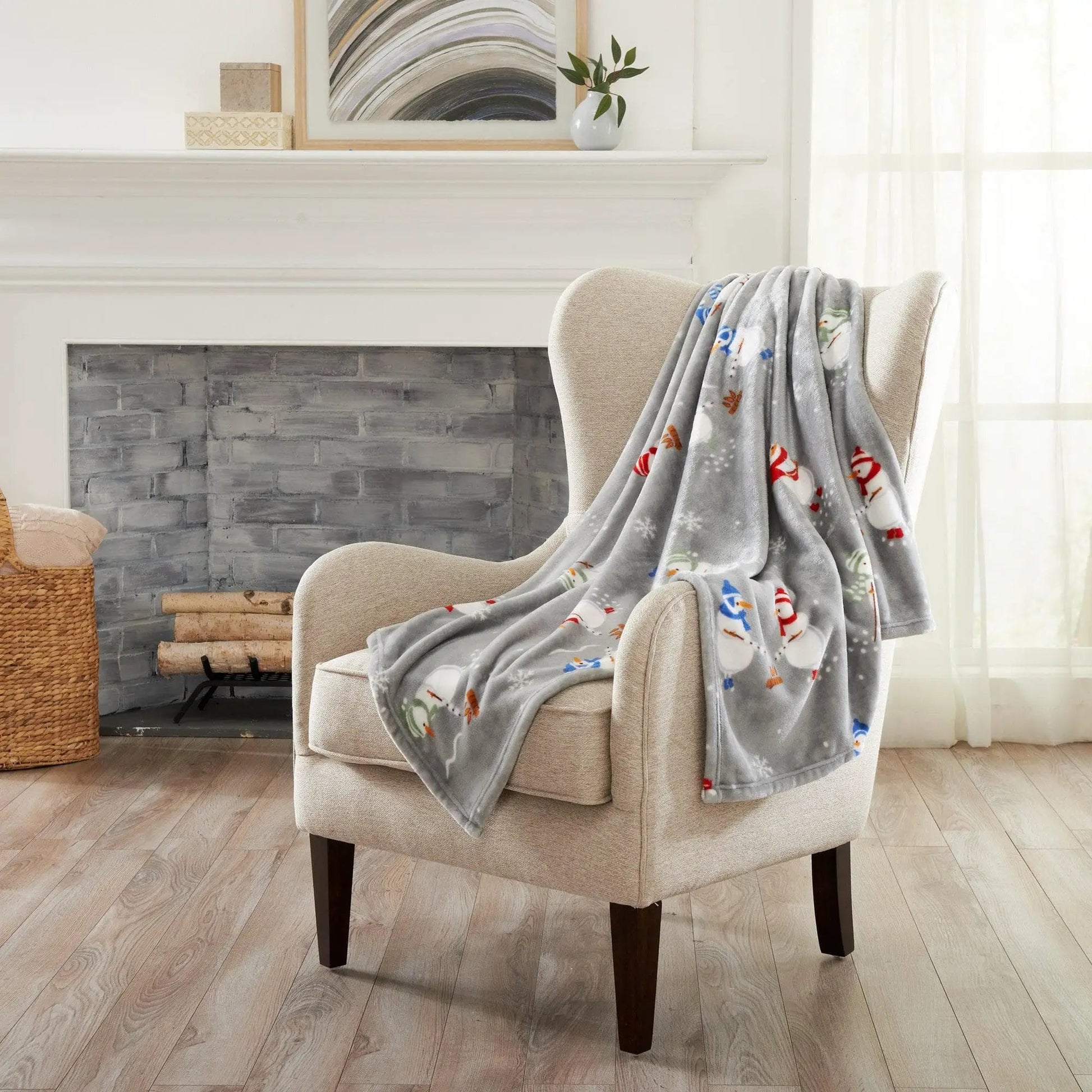 Velvet Throw Blanket - Pearl Collection from PriceLows™