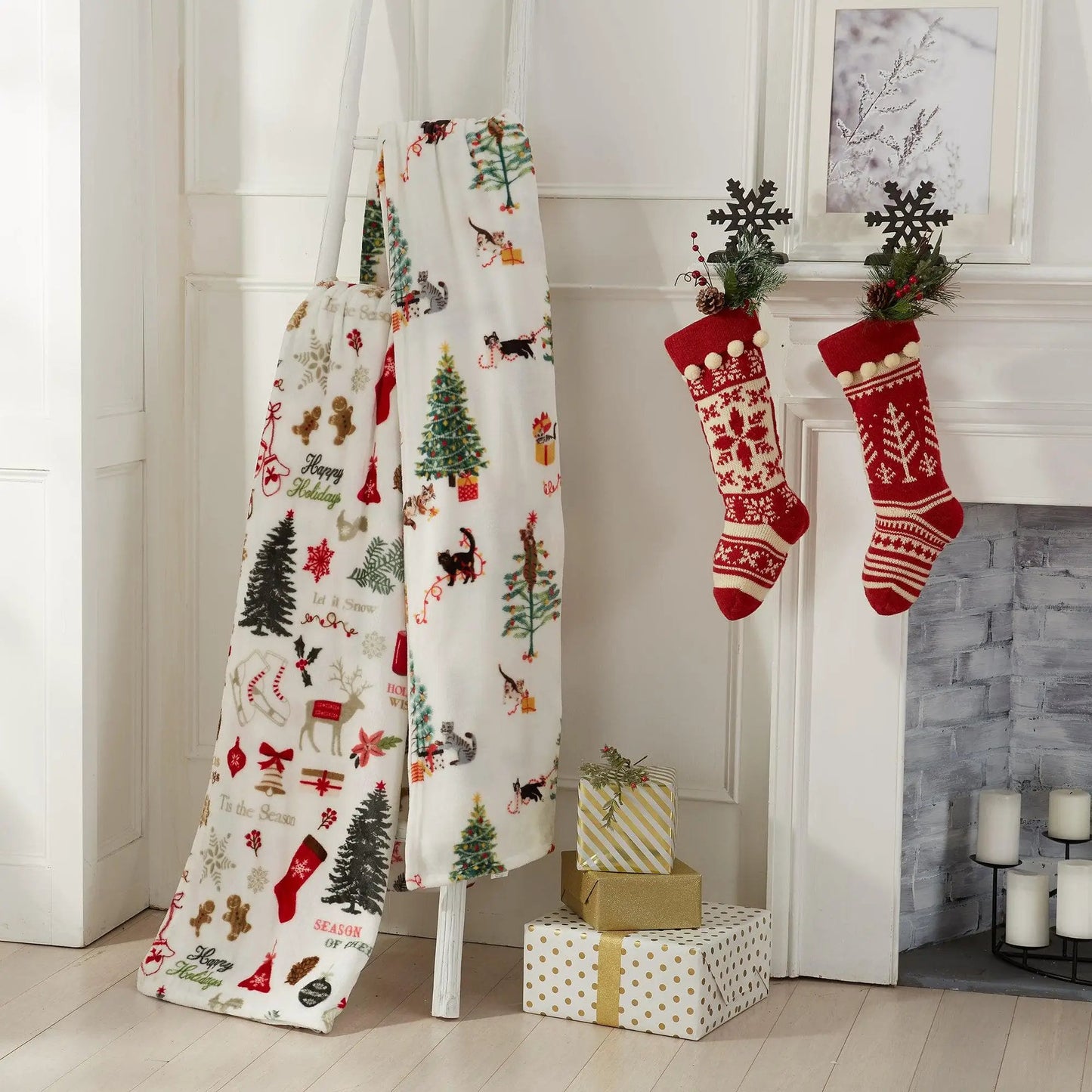 Velvet Throw Blanket - Pearl Collection from PriceLows™
