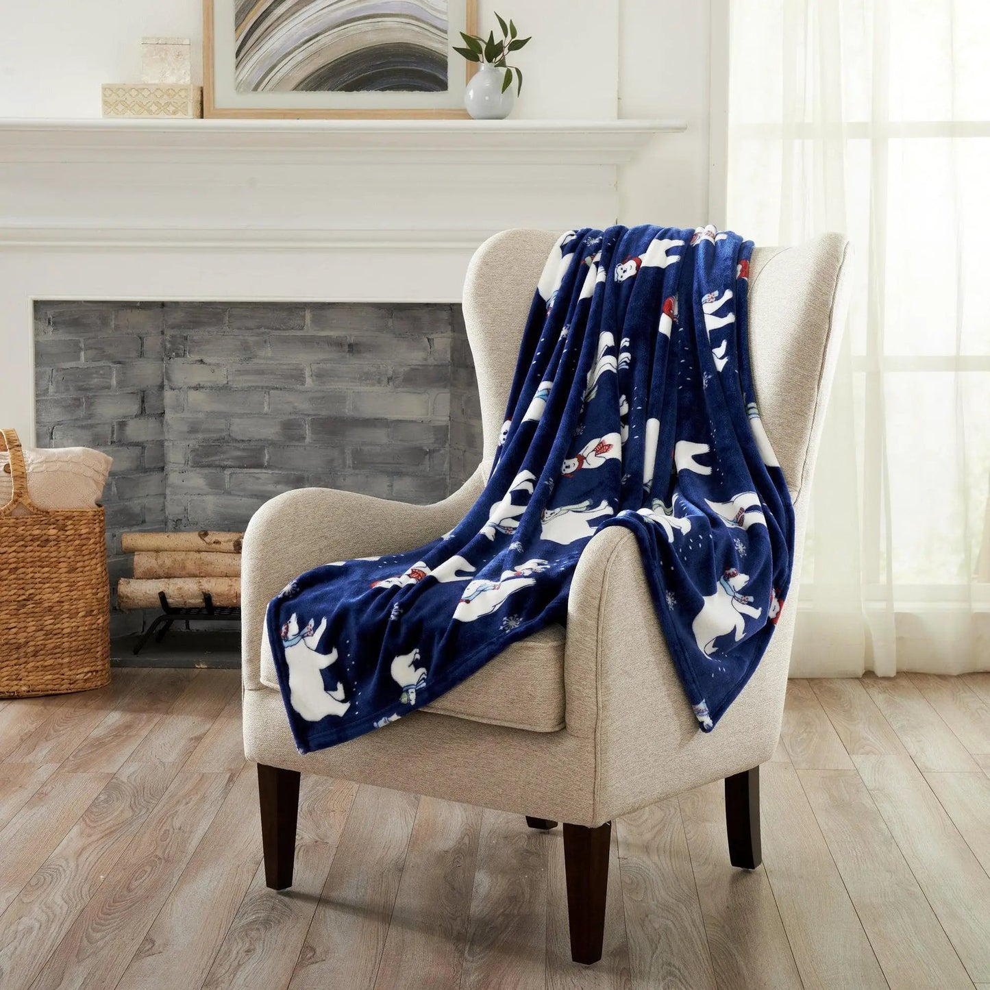 Velvet Throw Blanket - Pearl Collection from PriceLows™