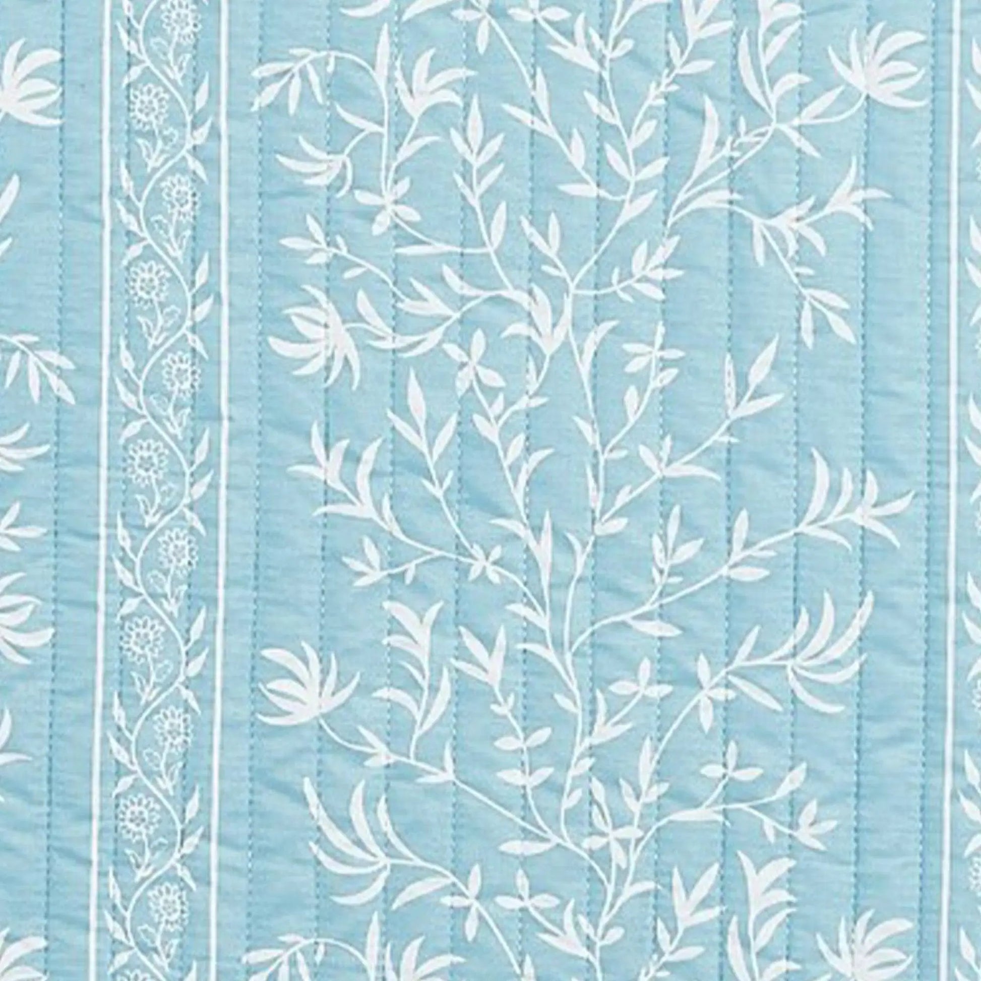 Blue Floral Quilt Set - Senna Collection from PriceLows™