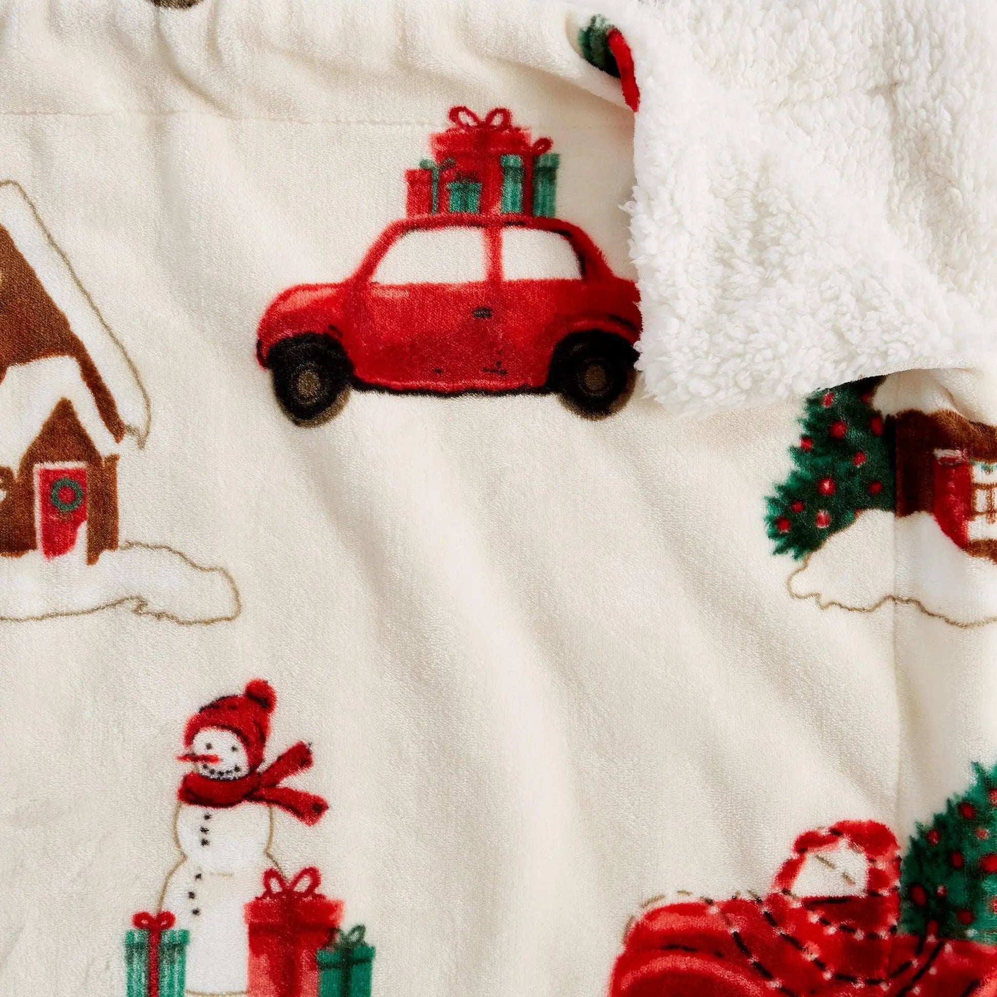 Holiday Sherpa Throw - Esmay Collection from PriceLows™