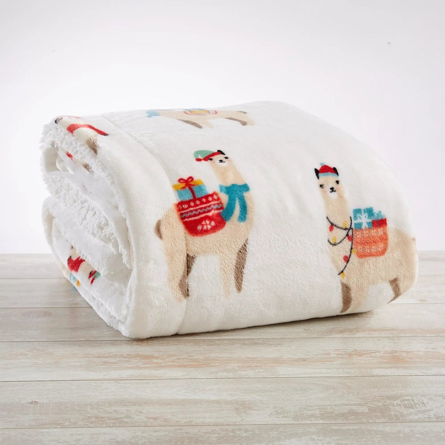 Holiday Sherpa Throw - Esmay Collection from PriceLows™