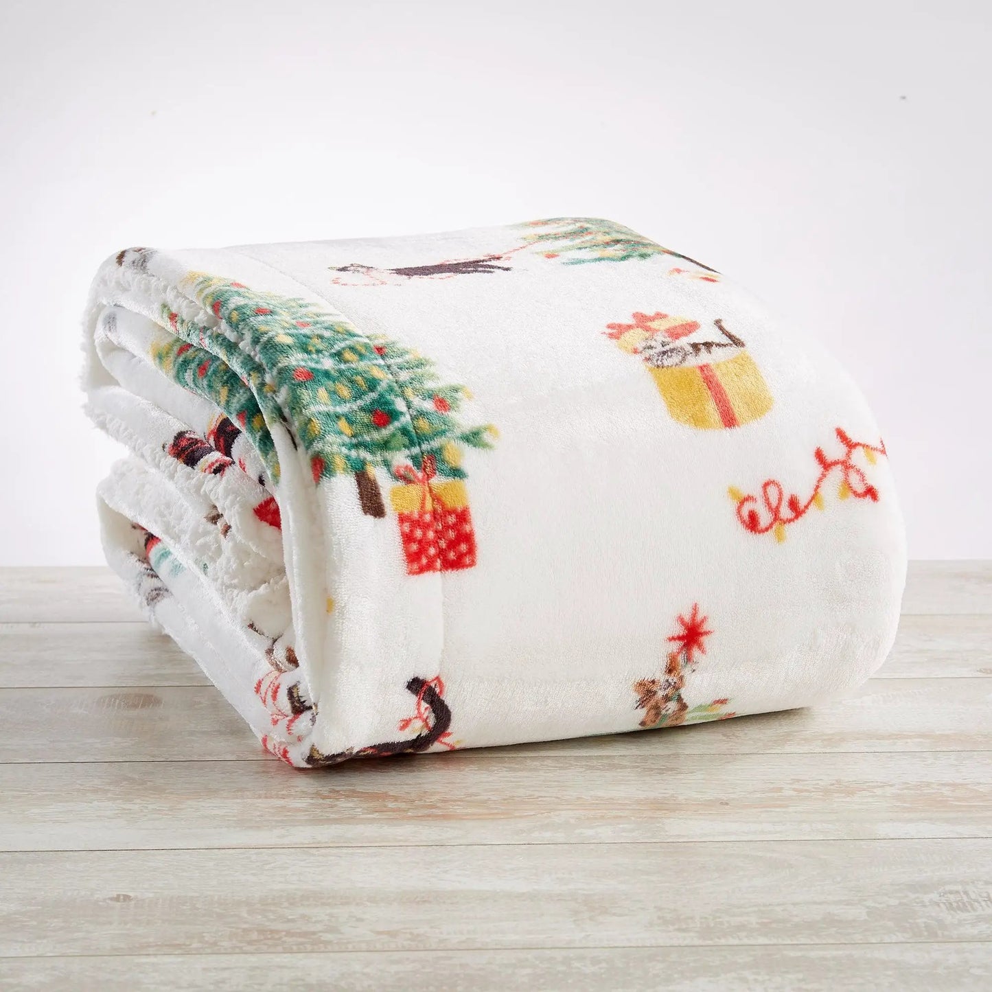 Holiday Sherpa Throw - Esmay Collection from PriceLows™