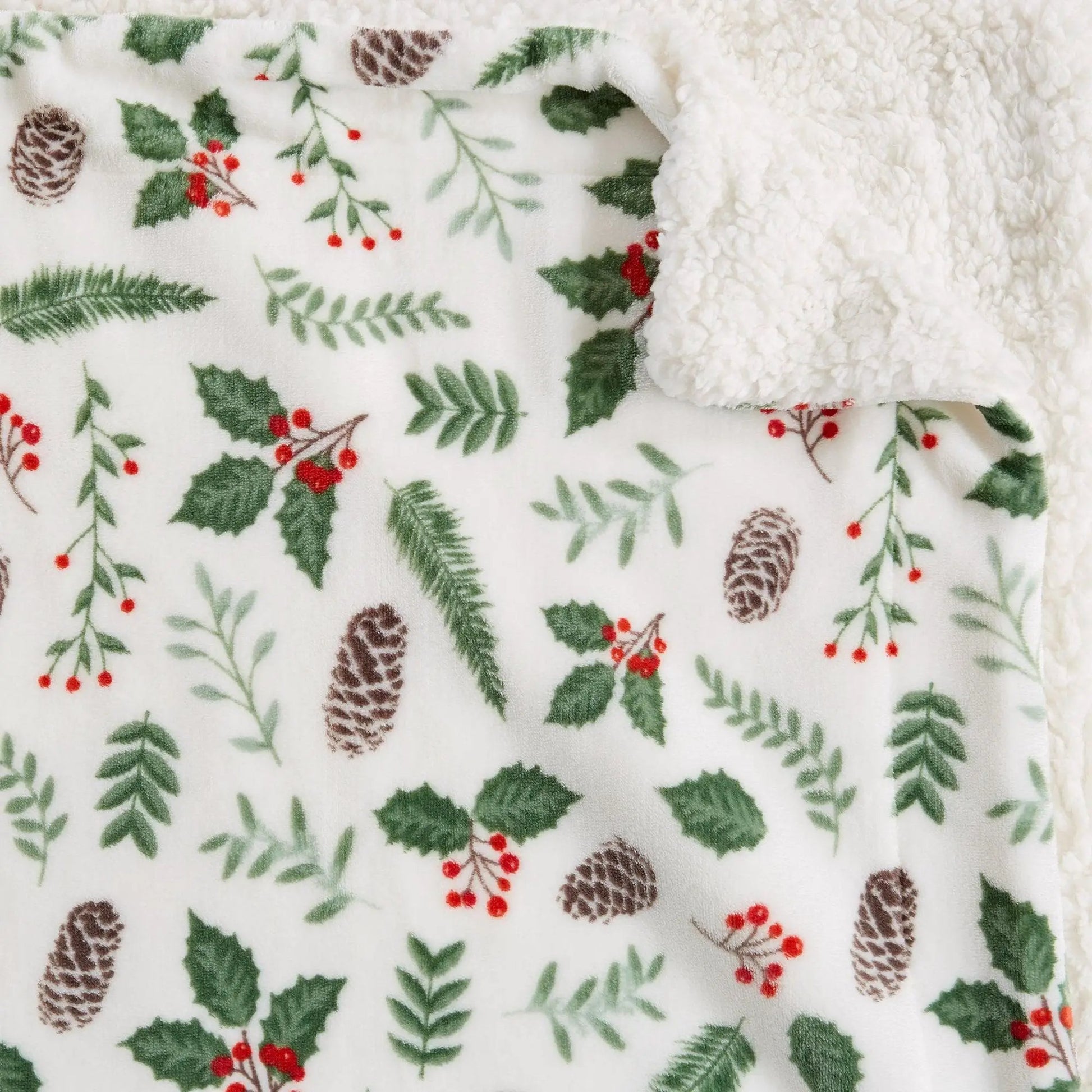 Holiday Sherpa Throw - Esmay Collection from PriceLows™