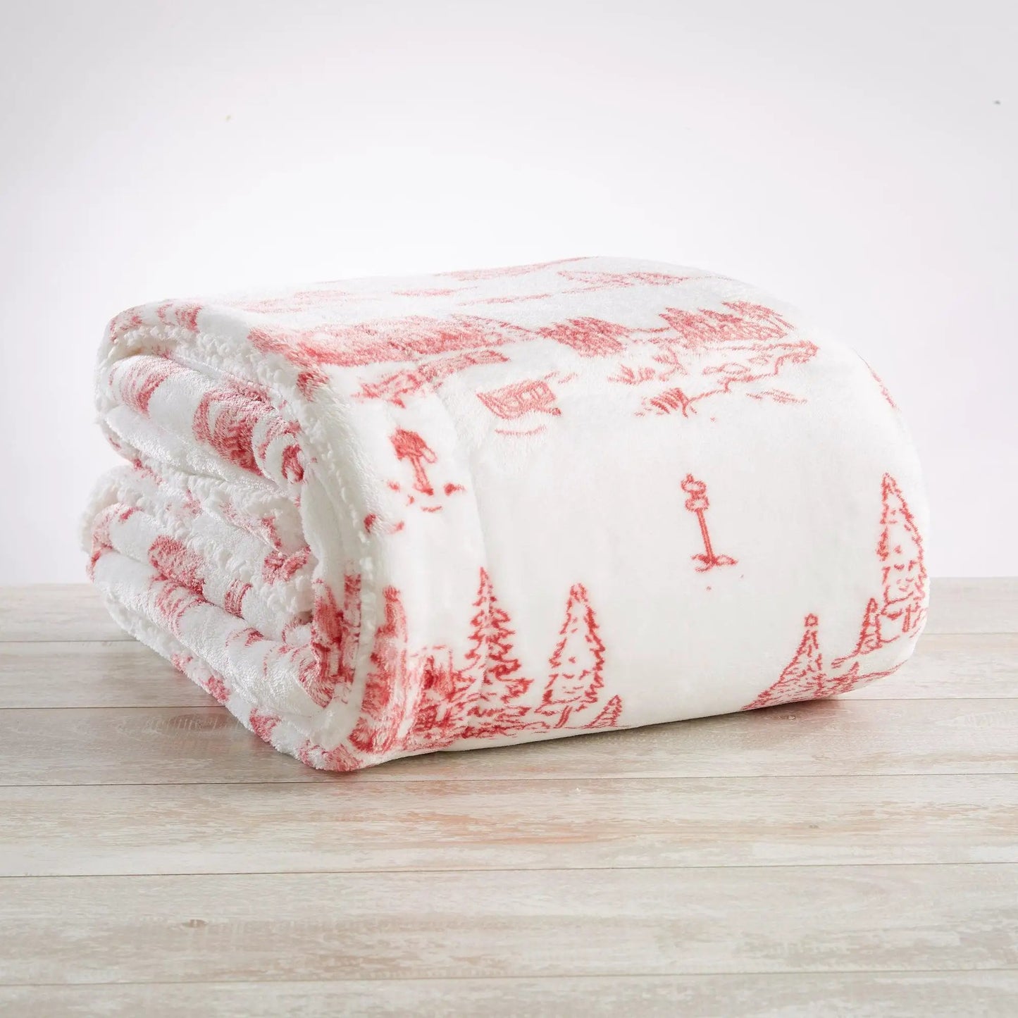 Holiday Sherpa Throw - Esmay Collection from PriceLows™