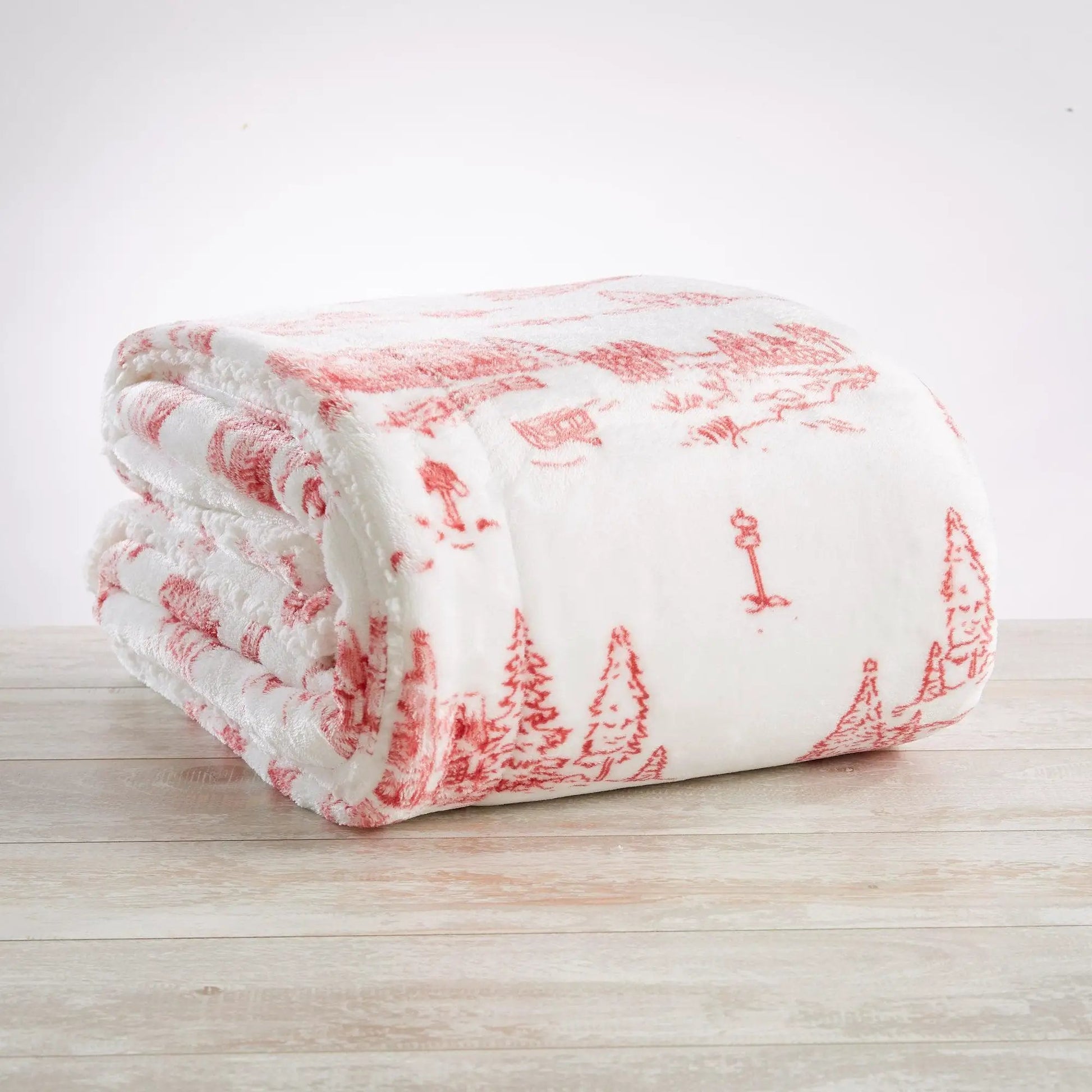 Holiday Sherpa Throw - Esmay Collection from PriceLows™