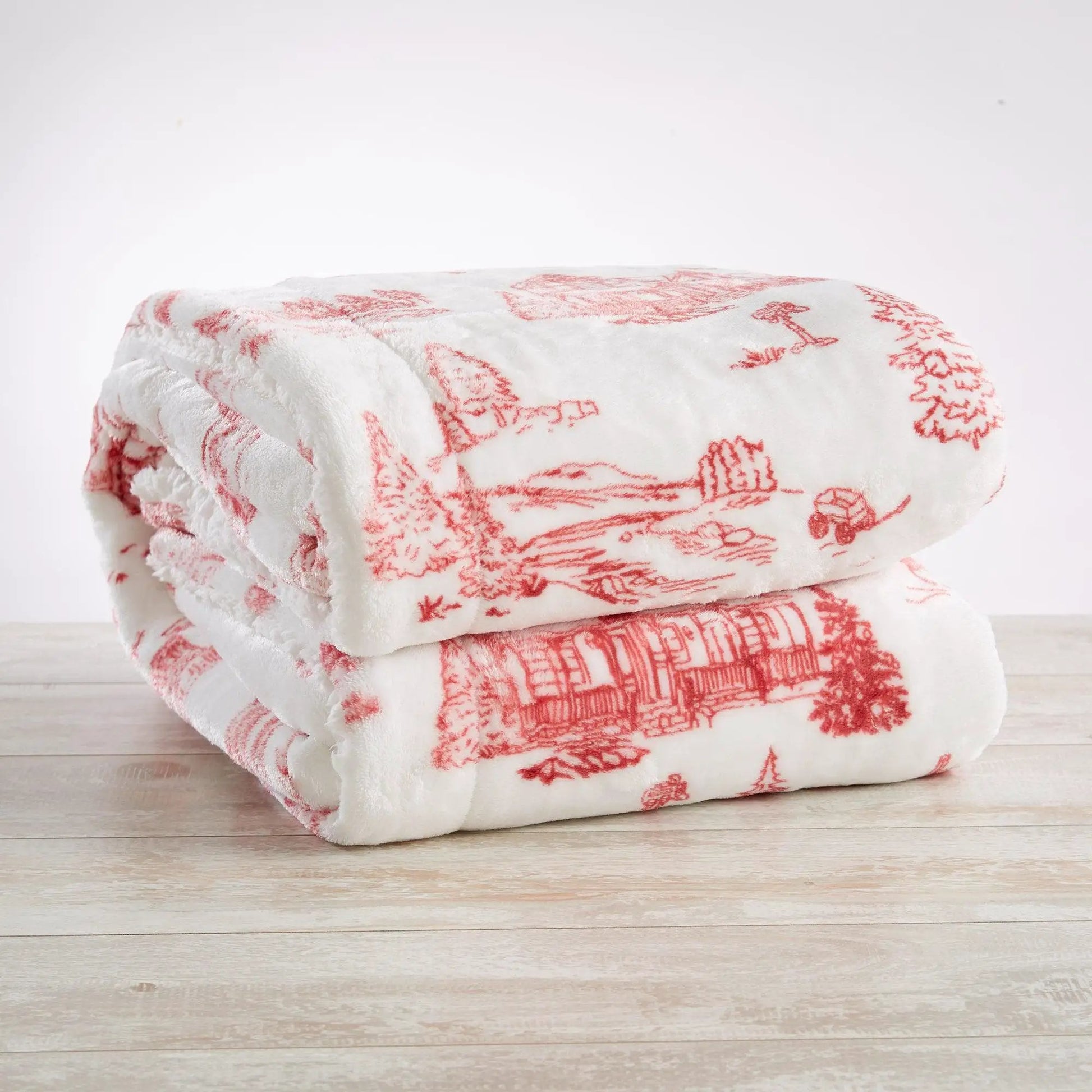 Holiday Sherpa Throw - Esmay Collection from PriceLows™