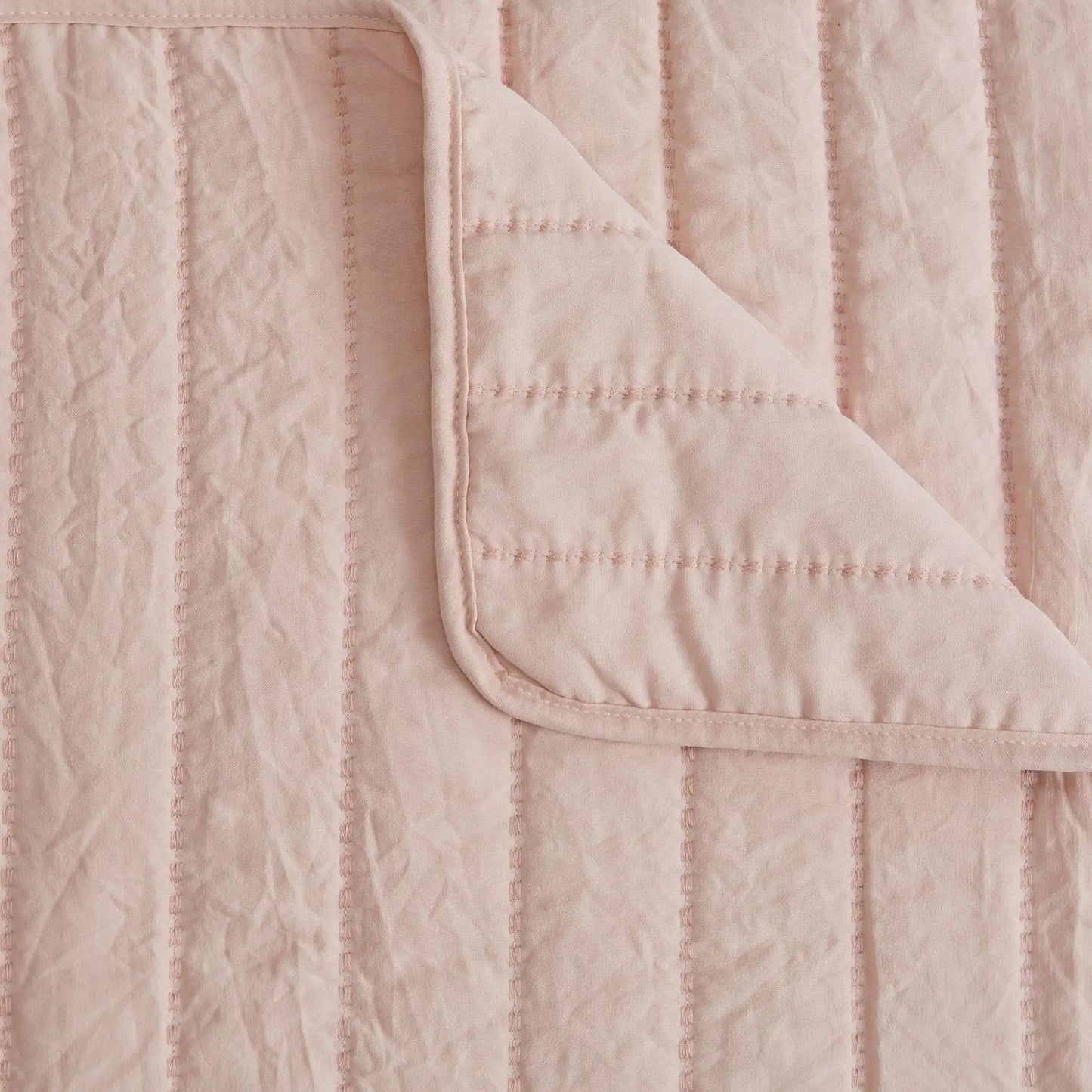 Solid Striped Quilt - Virginia Collection from PriceLows™
