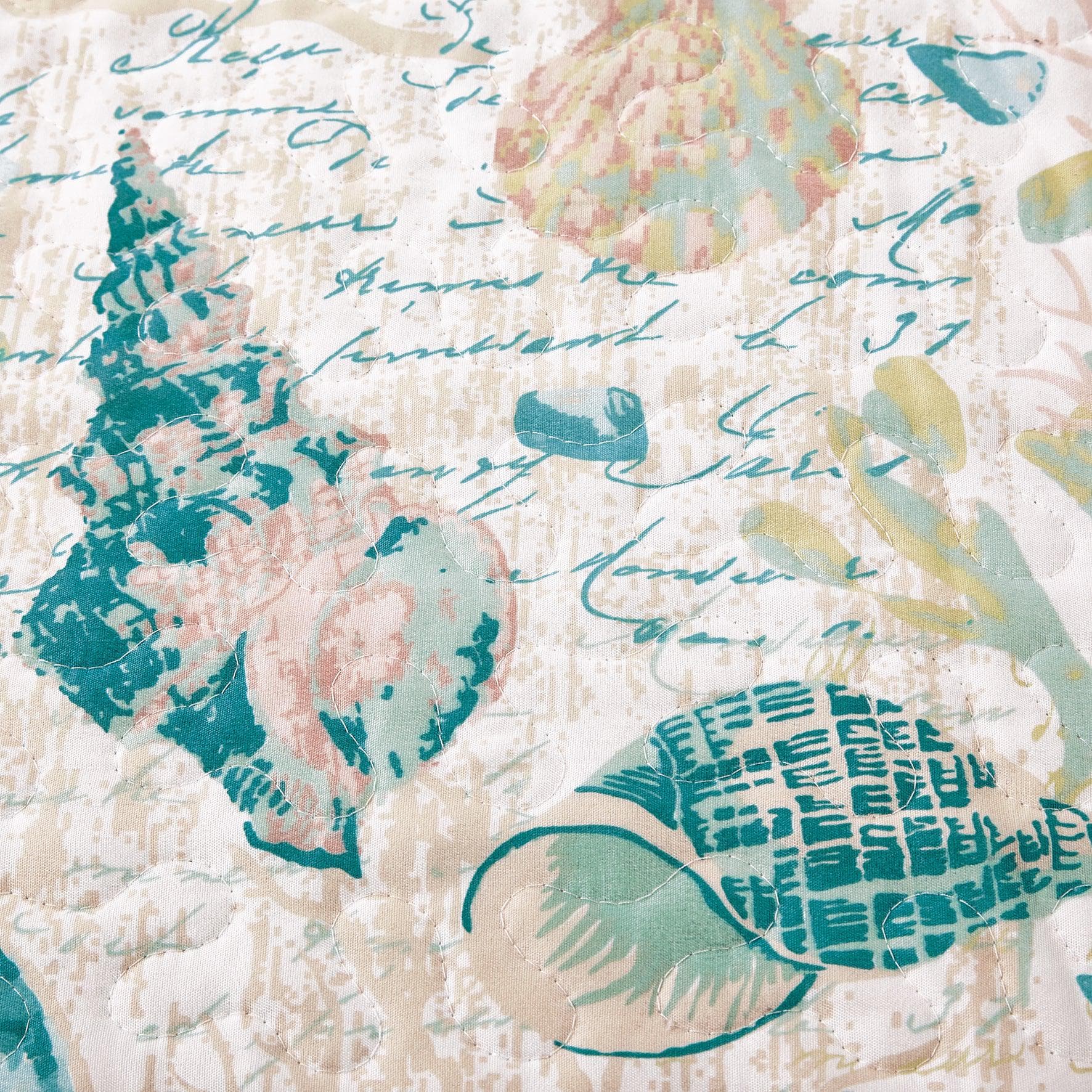 Seashell & Coral Quilt Set - Westsands Collection from PriceLows™