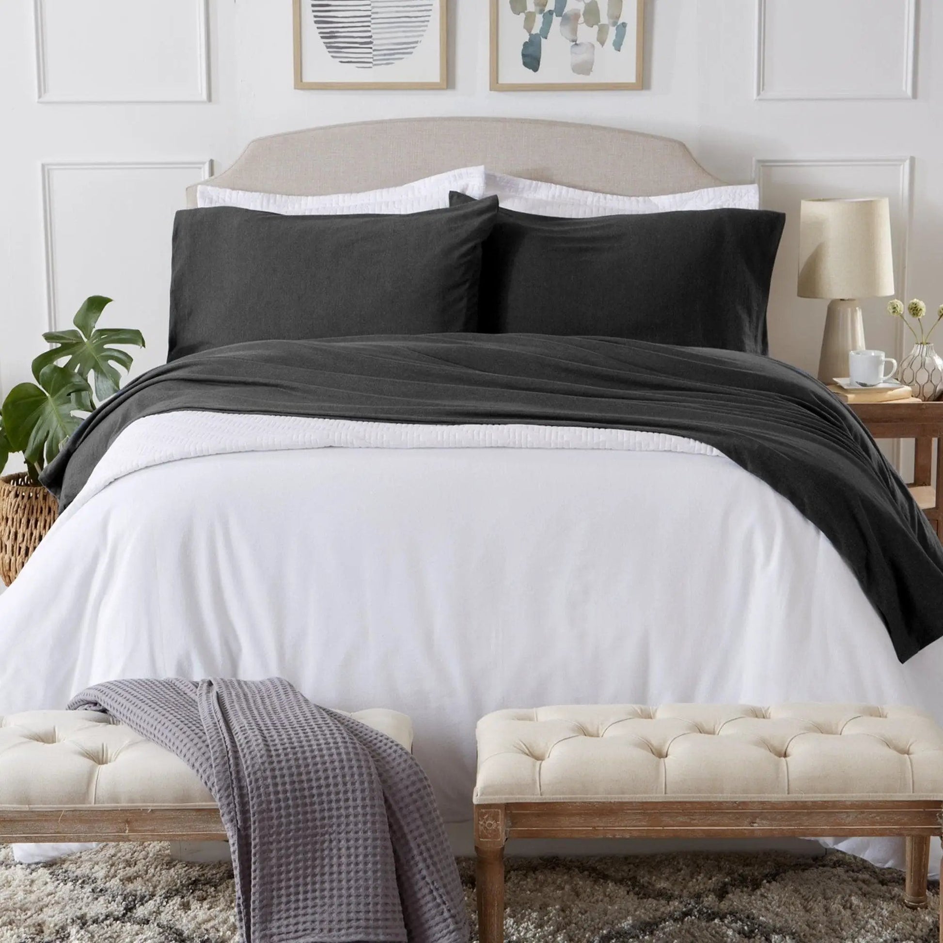 Flannel Jersey Sheet - Cozy Flex Collection from PriceLows™