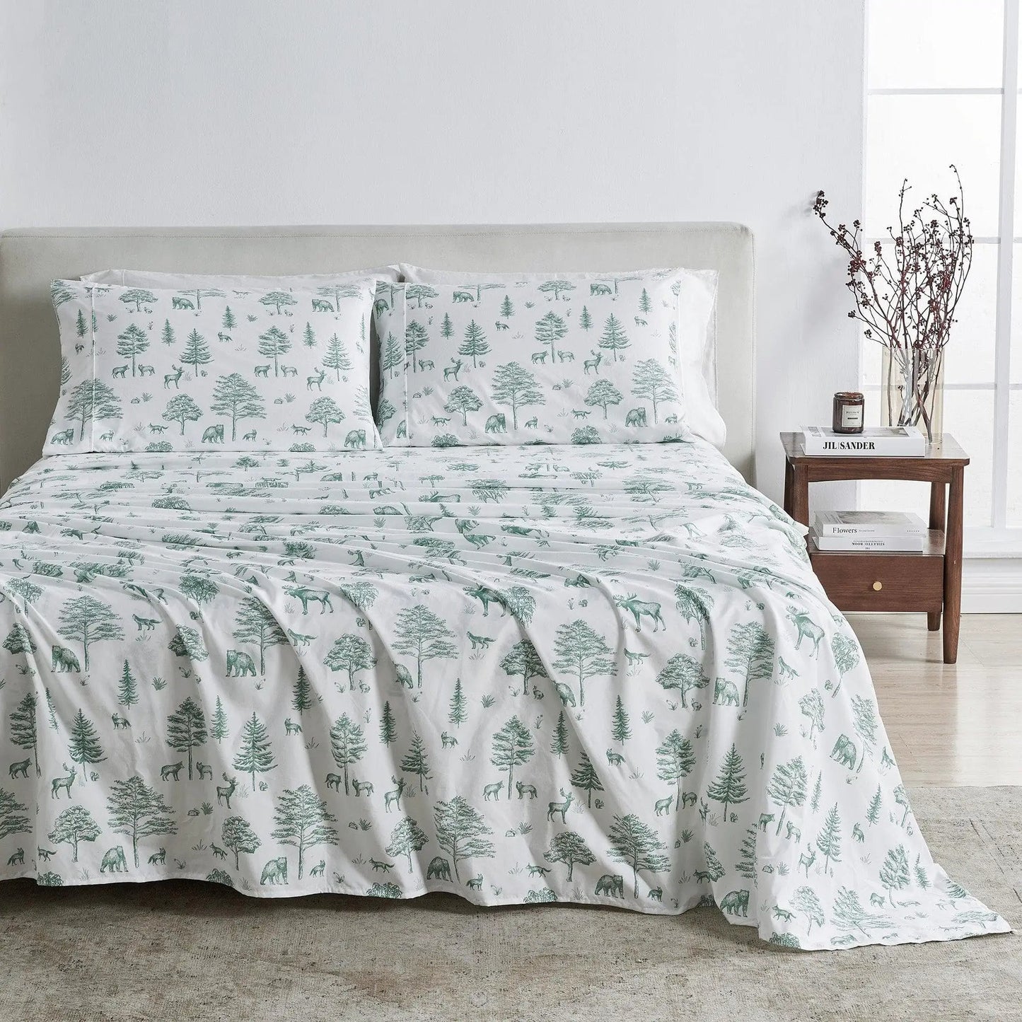 Lodge Printed Sheet Set - Mountain Ridge Collection from PriceLows™