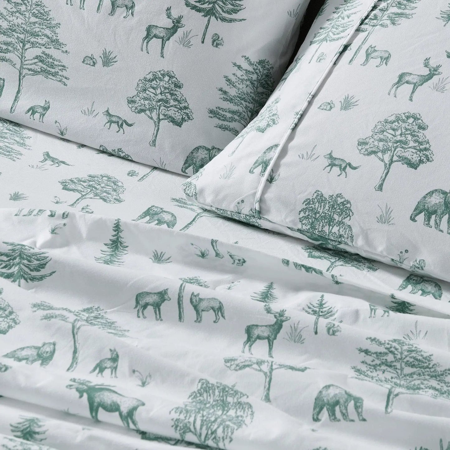 Lodge Printed Sheet Set - Mountain Ridge Collection from PriceLows™