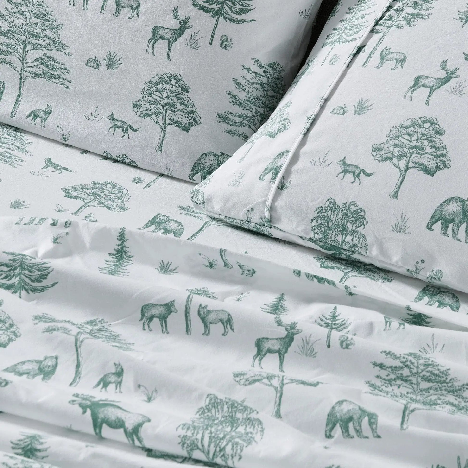 Lodge Printed Sheet Set - Mountain Ridge Collection from PriceLows™