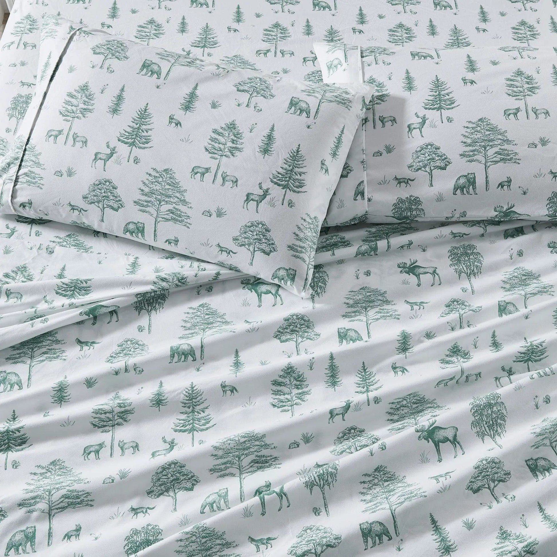 Lodge Printed Sheet Set - Mountain Ridge Collection from PriceLows™