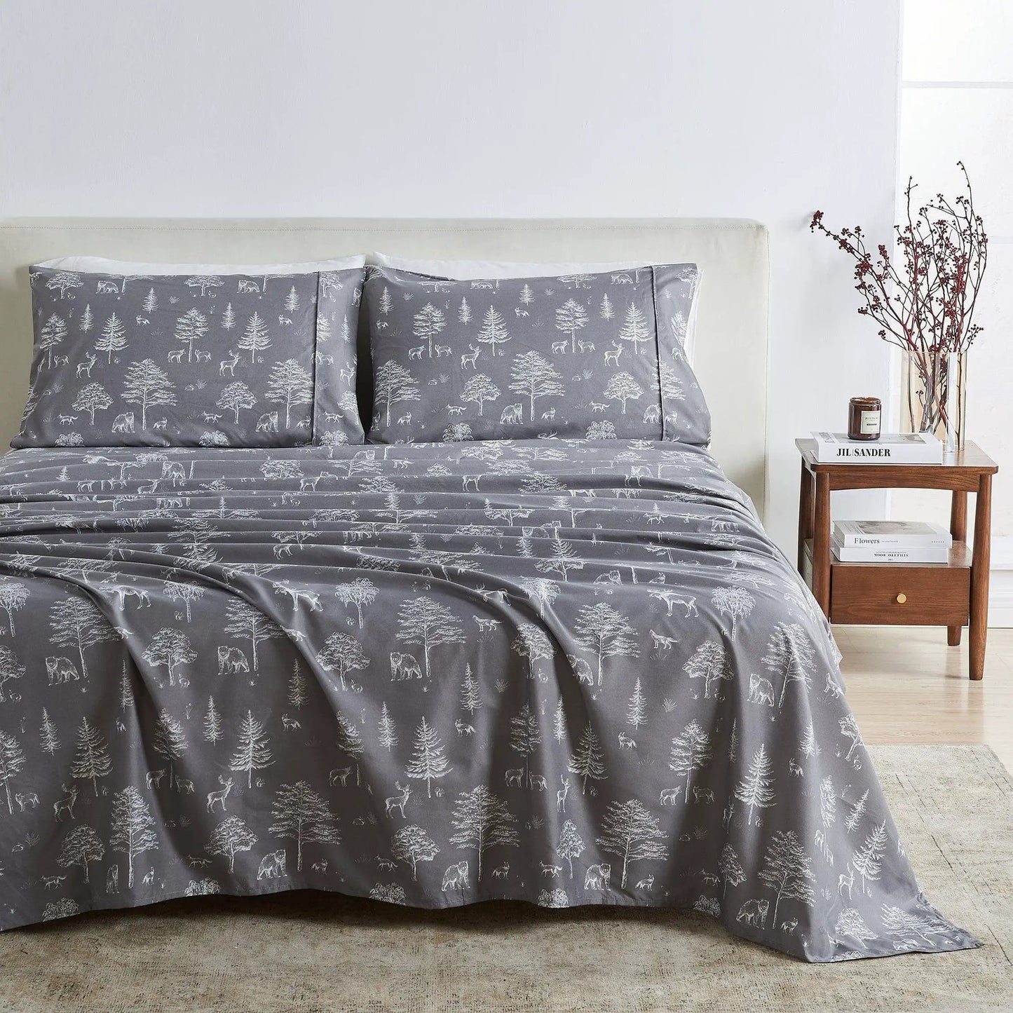 Lodge Printed Sheet Set - Mountain Ridge Collection from PriceLows™