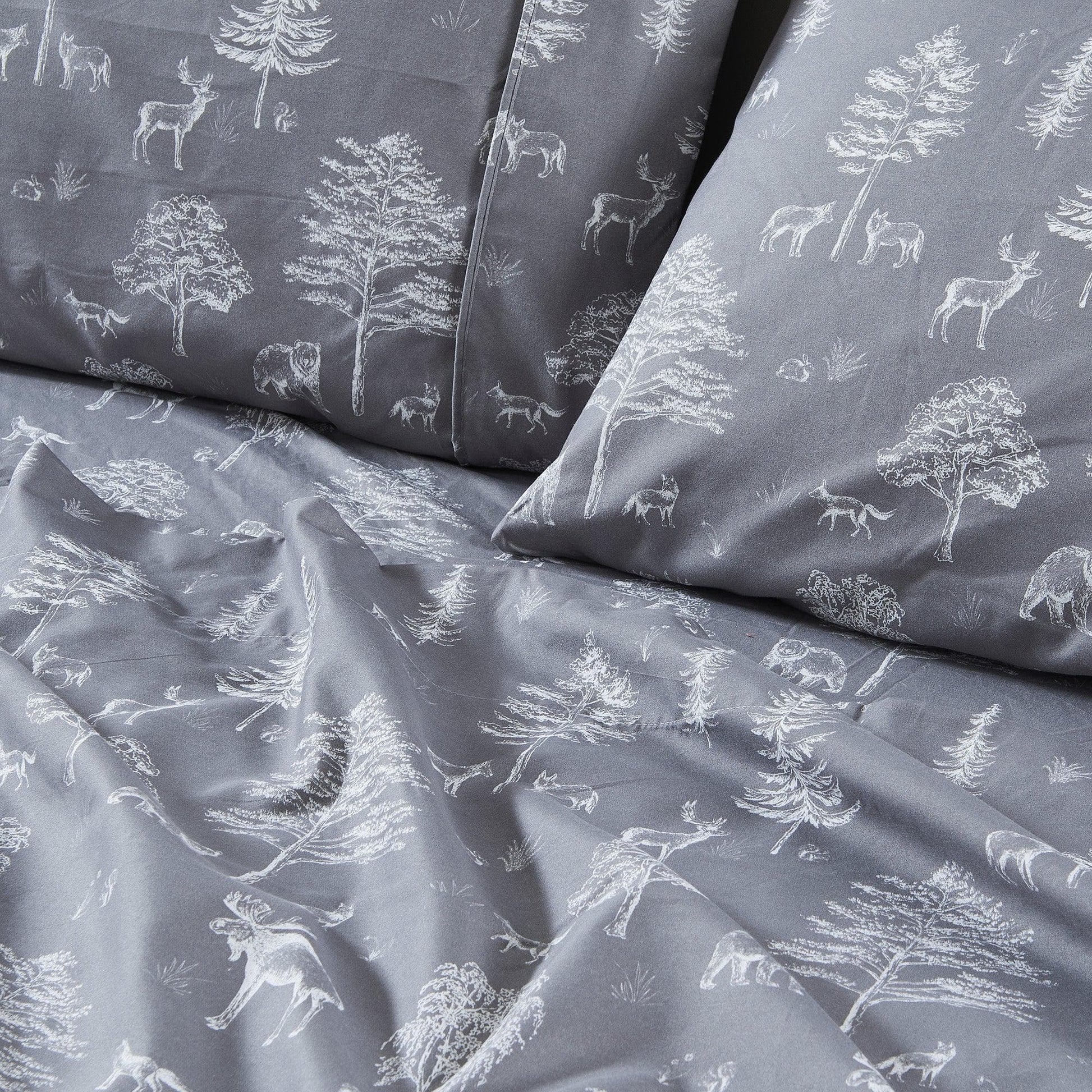 Lodge Printed Sheet Set - Mountain Ridge Collection from PriceLows™