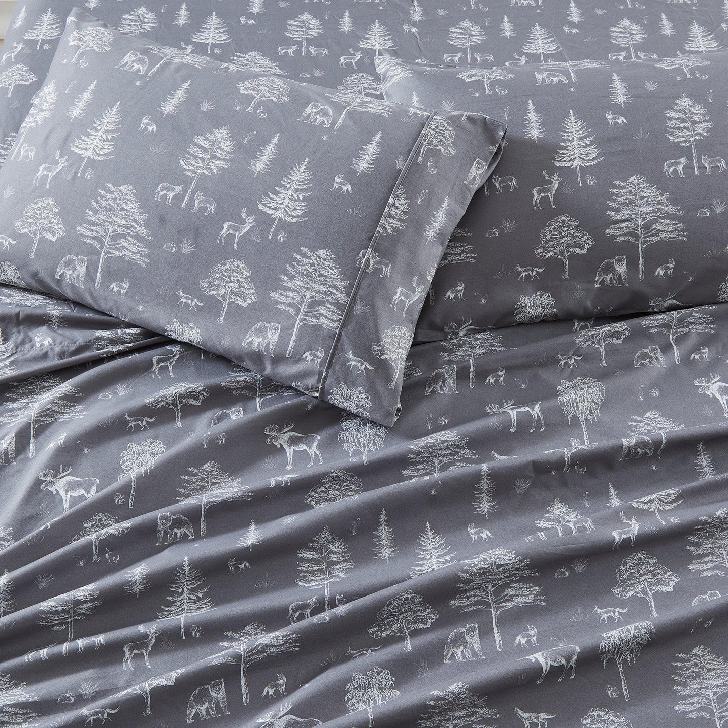 Lodge Printed Sheet Set - Mountain Ridge Collection from PriceLows™
