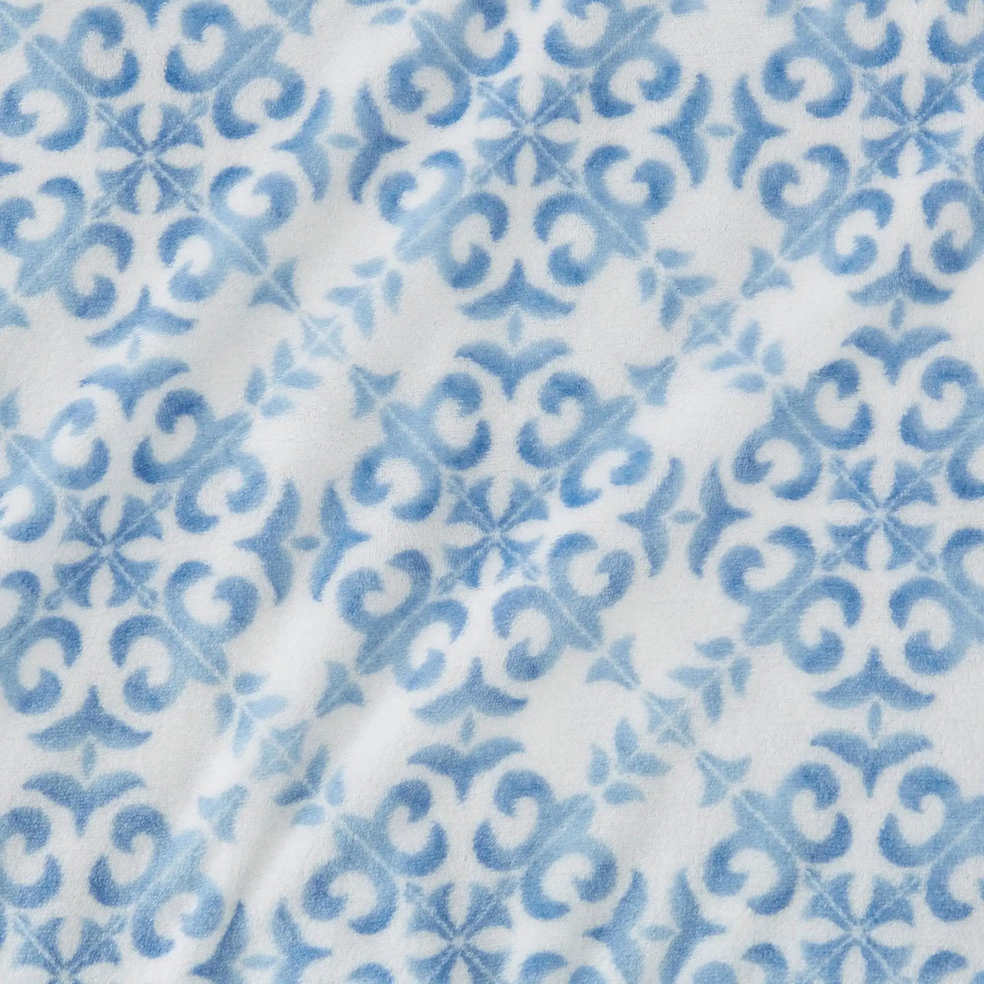 Printed Plush Sheet - Velvet Luxe Lattice Collection from PriceLows™