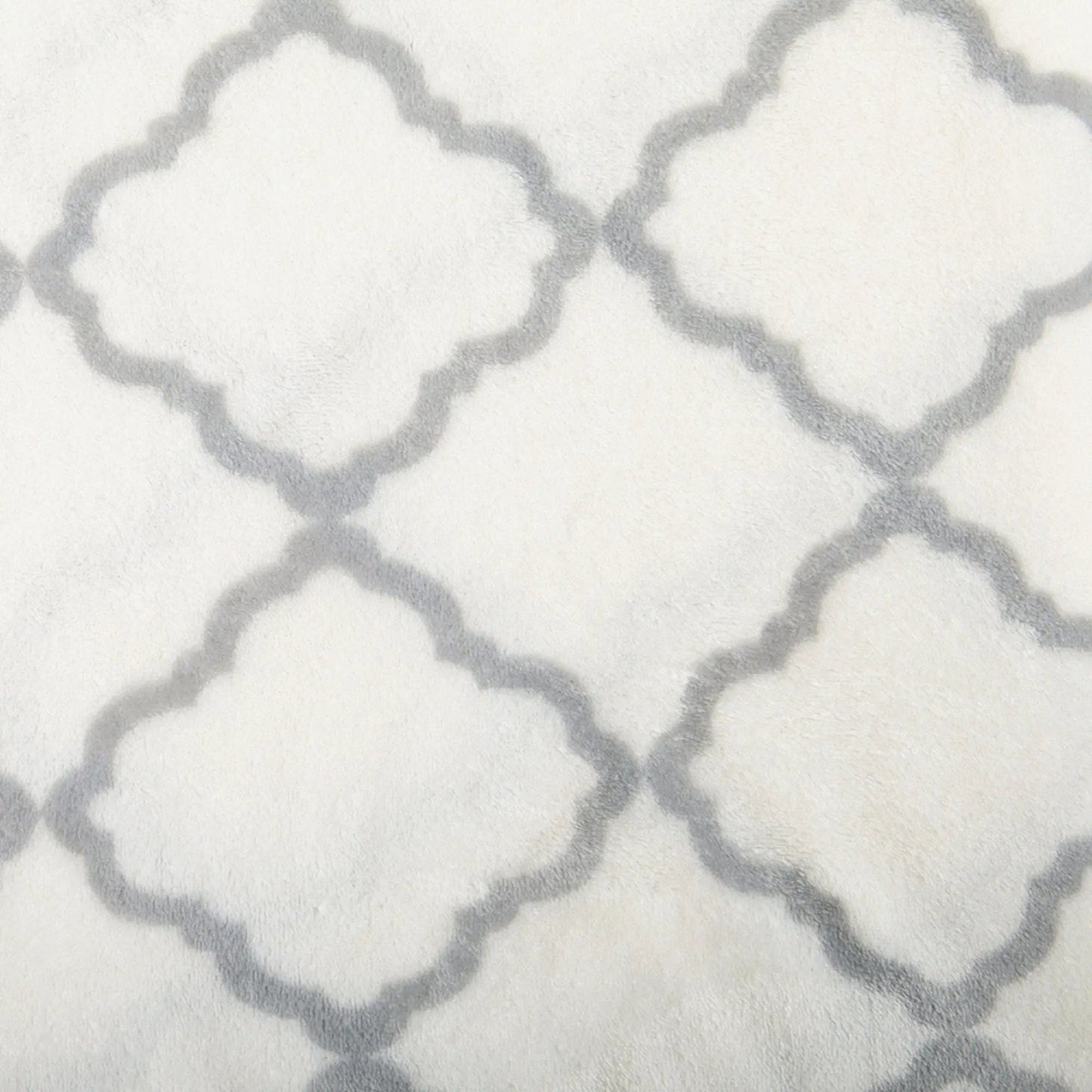 Printed Plush Sheet - Velvet Luxe Lattice Collection from PriceLows™