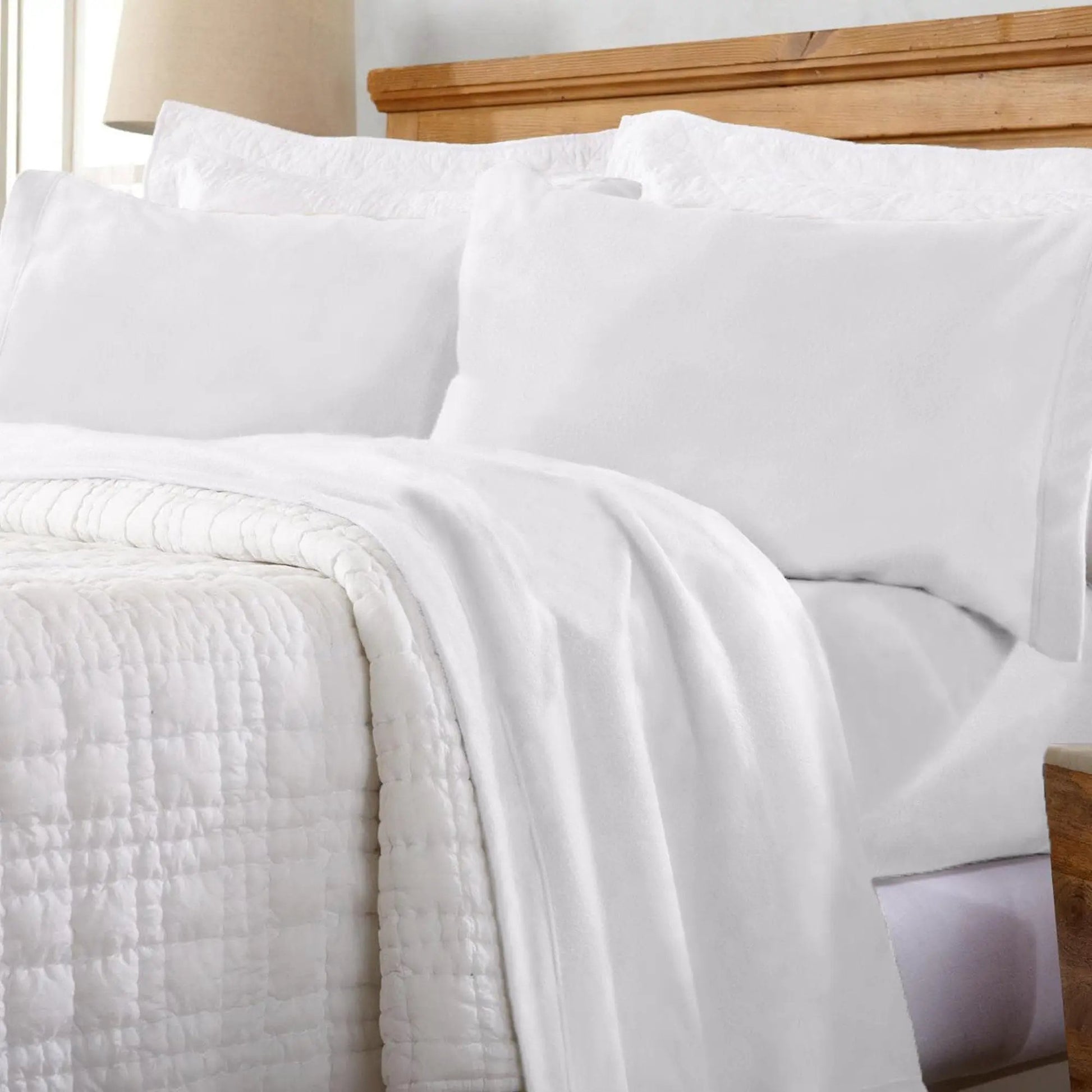 Solid Fleece Sheet - Christina Collection from PriceLows™