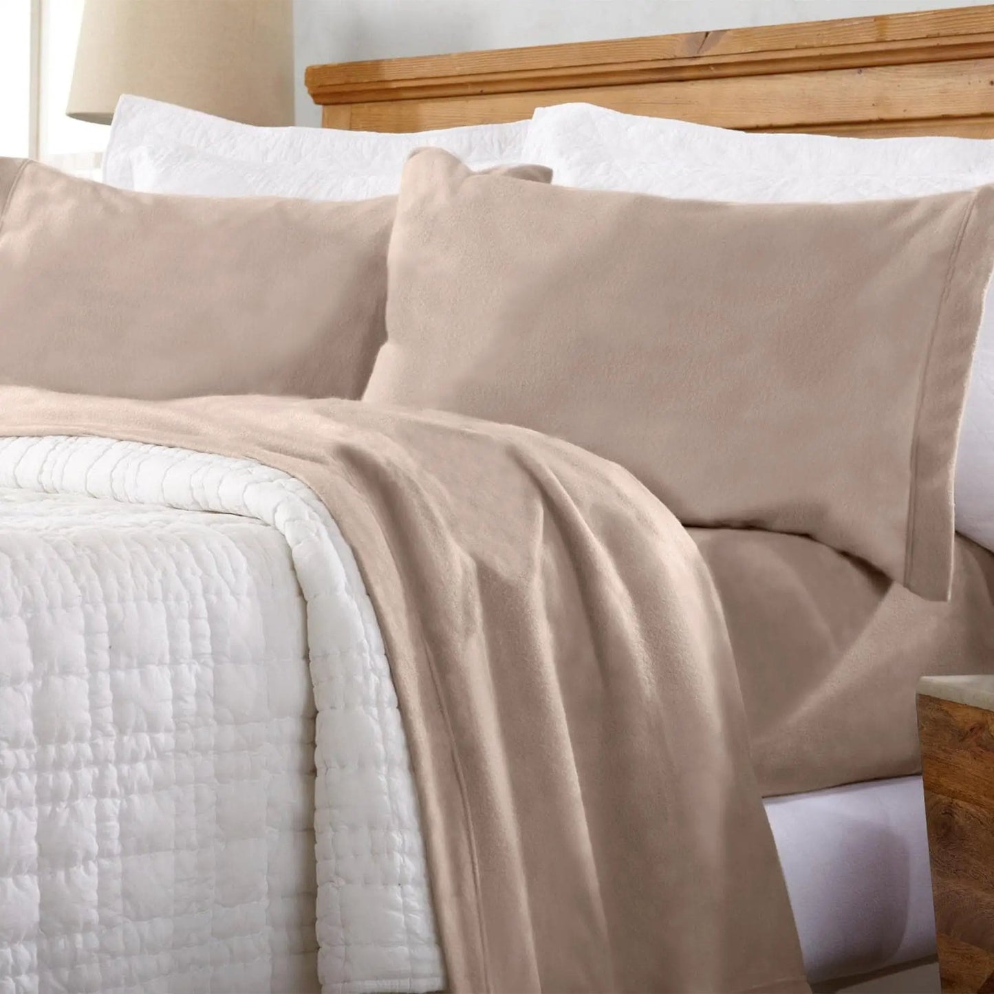 Solid Fleece Sheet - Christina Collection from PriceLows™
