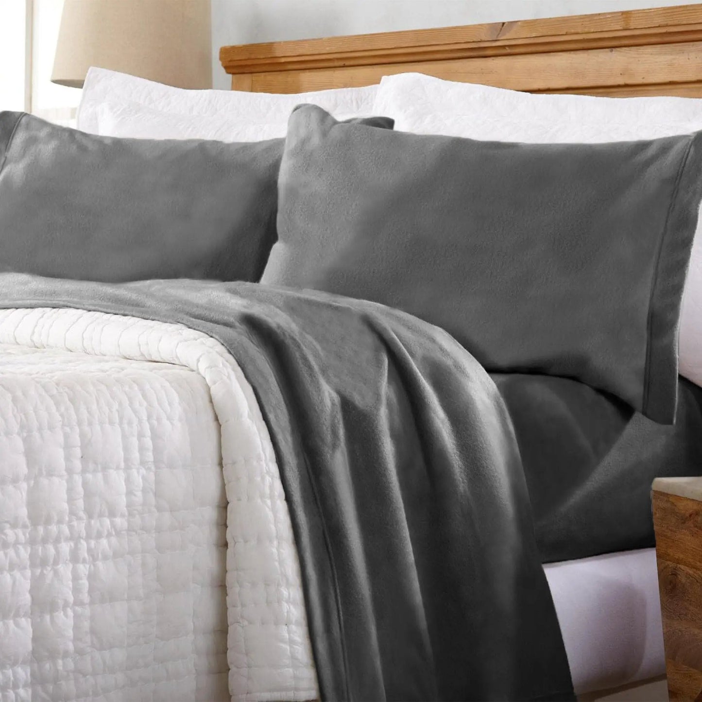 Solid Fleece Sheet - Christina Collection from PriceLows™