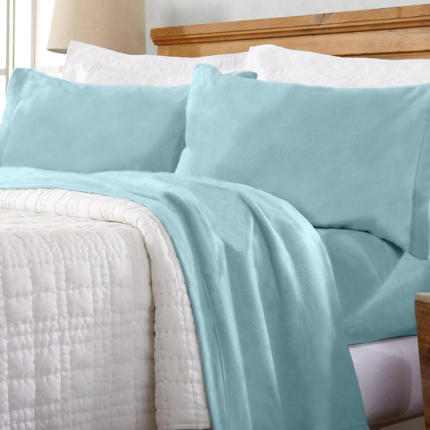 Solid Fleece Sheet - Christina Collection from PriceLows™