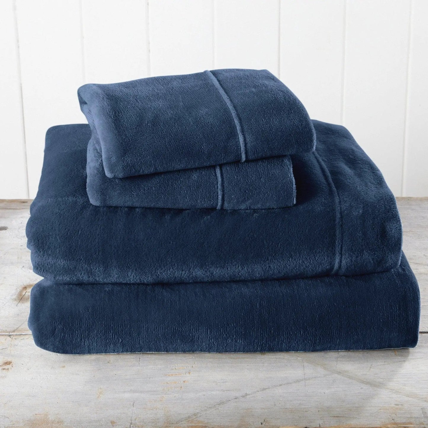Solid Plush Sheet - Velvet Luxe Collection from PriceLows™