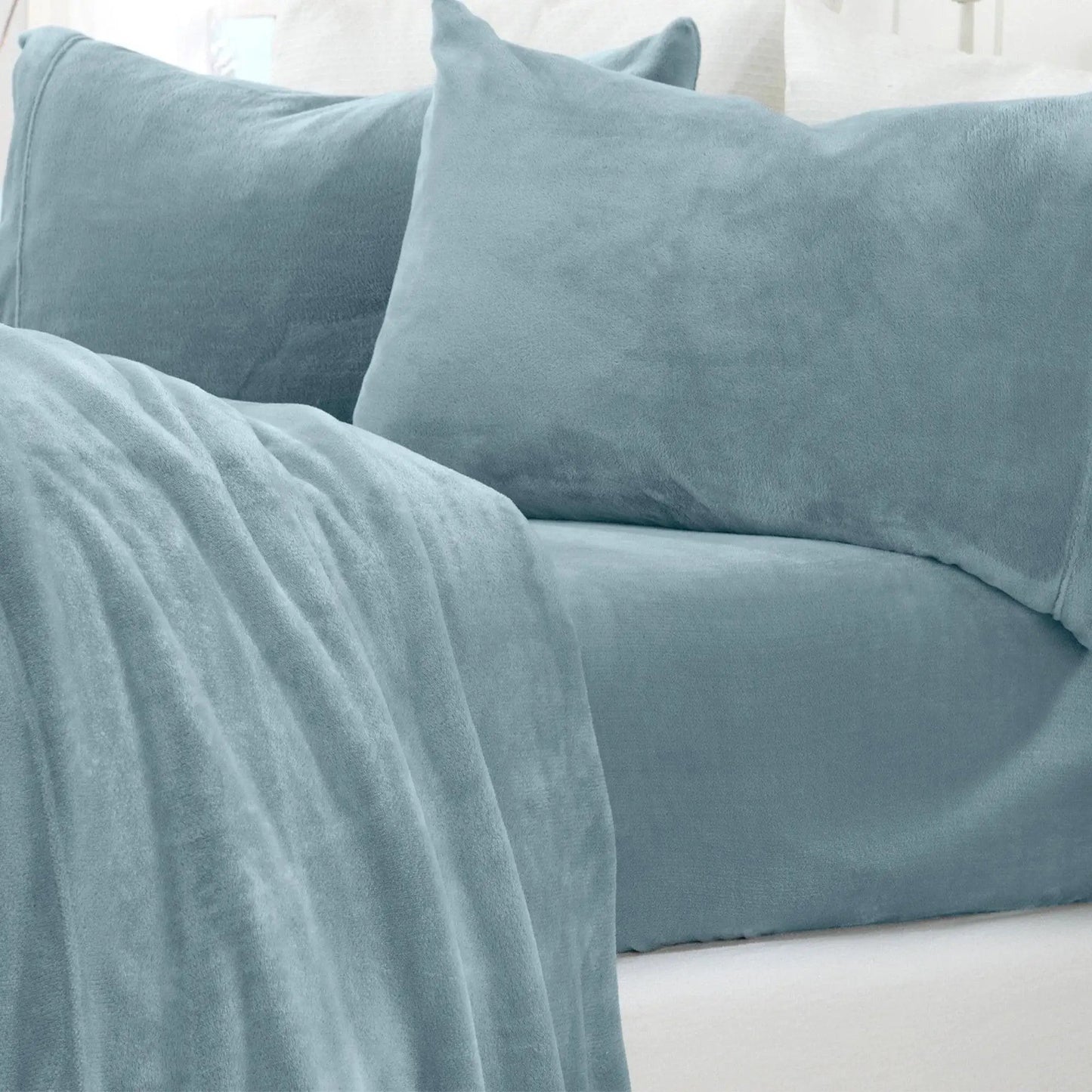 Solid Plush Sheet - Velvet Luxe Collection from PriceLows™