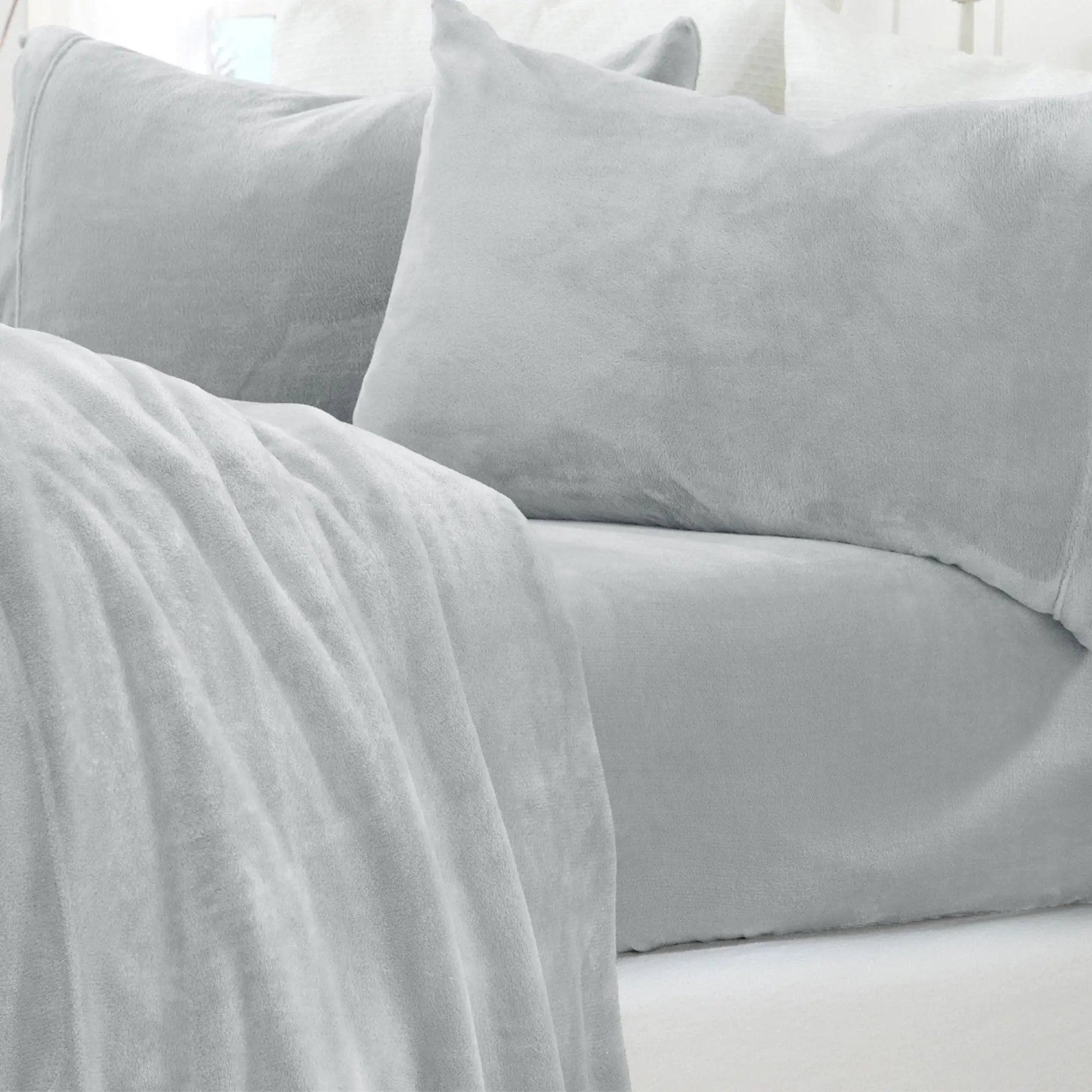 Solid Plush Sheet - Velvet Luxe Collection from PriceLows™