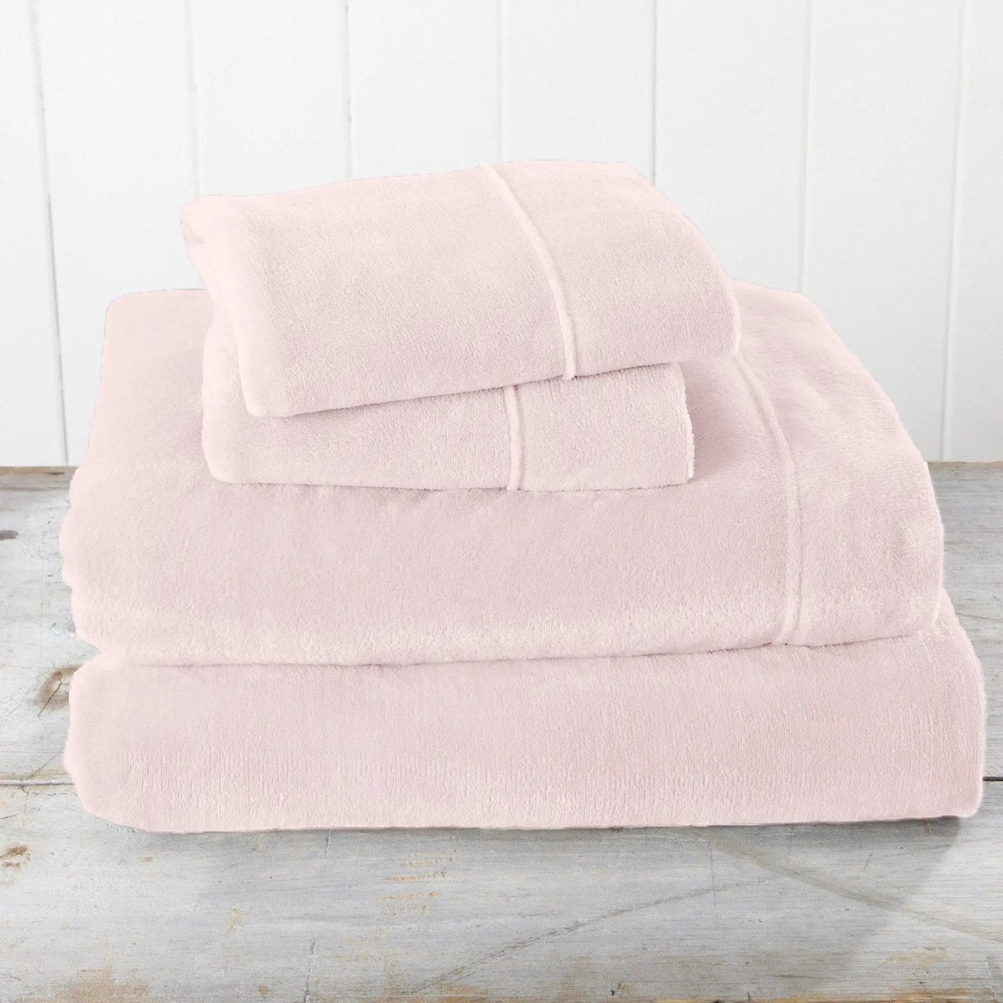 Solid Plush Sheet - Velvet Luxe Collection from PriceLows™