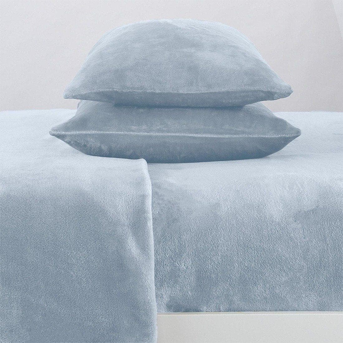 Solid Plush Sheet - Velvet Luxe Collection from PriceLows™