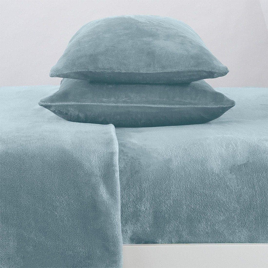 Solid Plush Sheet - Velvet Luxe Collection from PriceLows™
