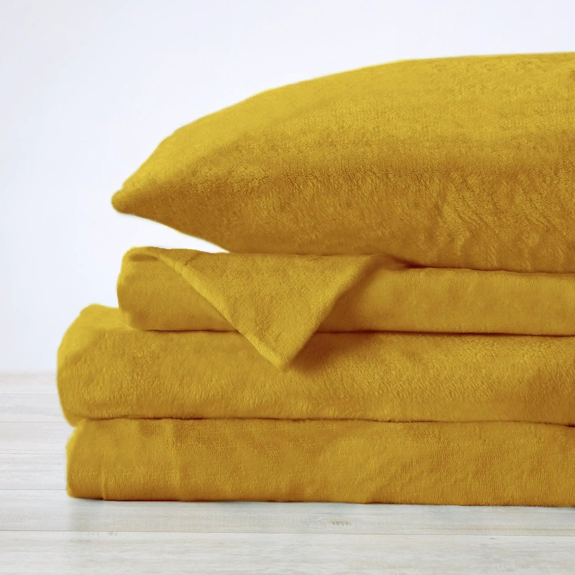 Solid Plush Sheet - Velvet Luxe Collection from PriceLows™